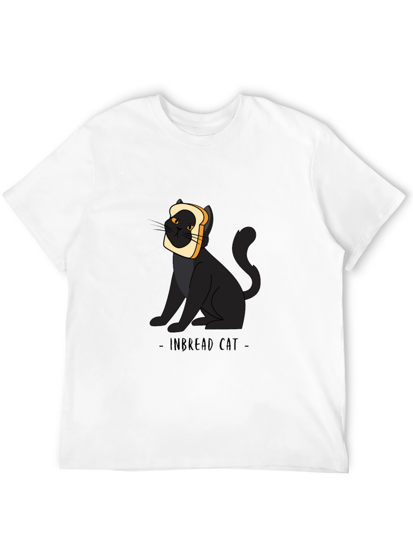 Inbread Cat Graphic T-Shirt - Funny Cat Tee