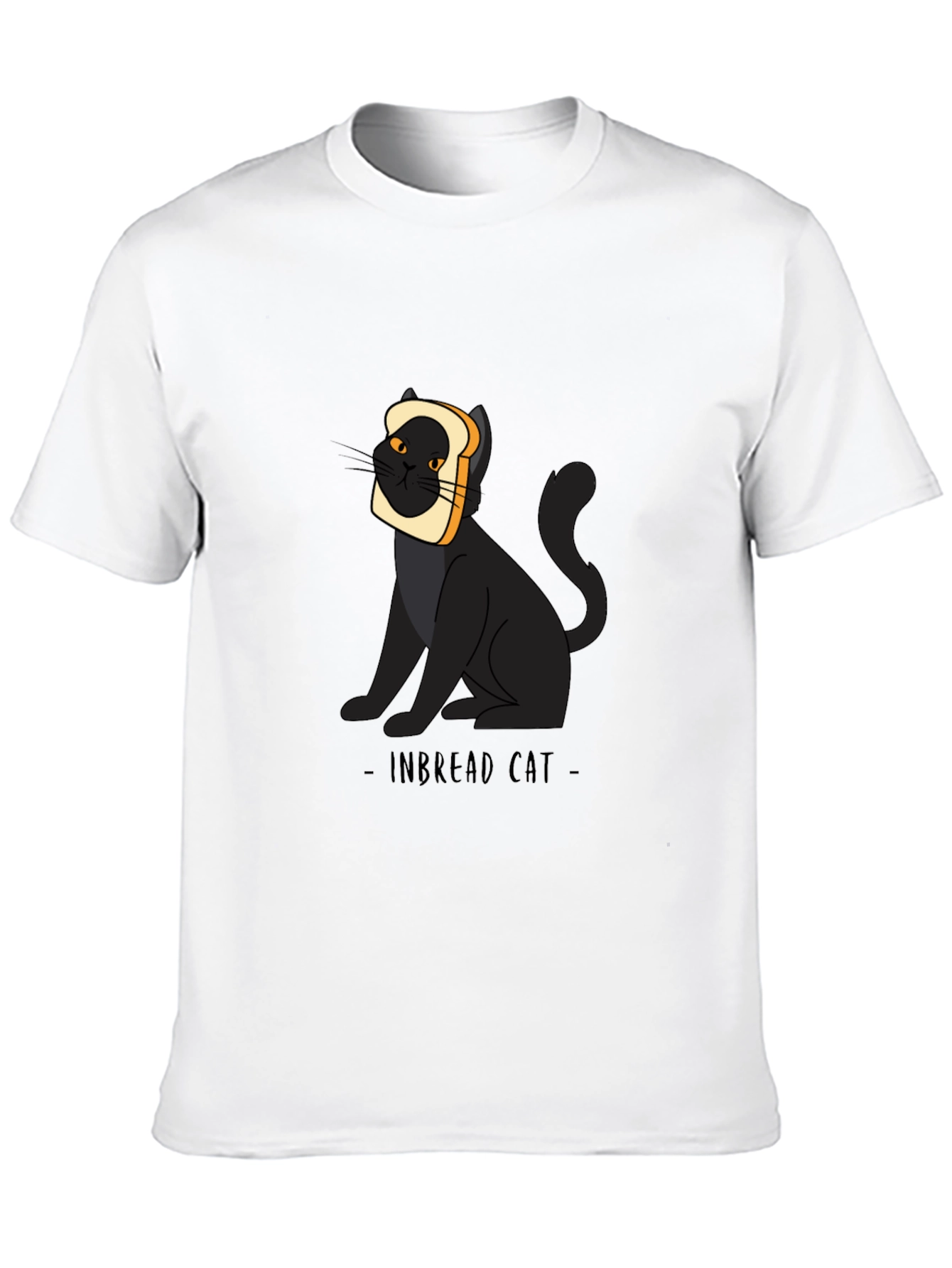 Inbread Cat Graphic T-Shirt - Funny Cat Tee