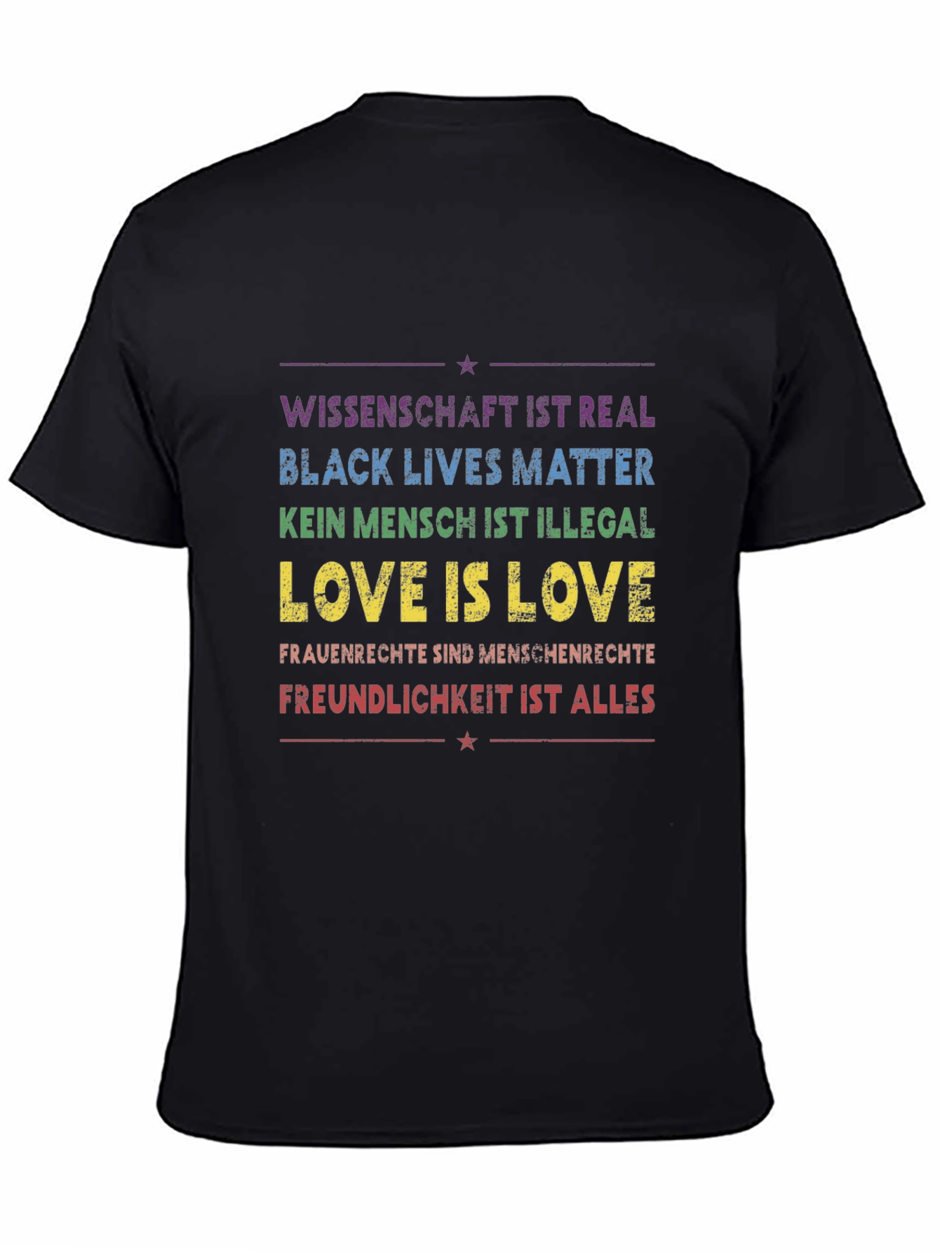 Equality Statement Tee: Science Love Rights