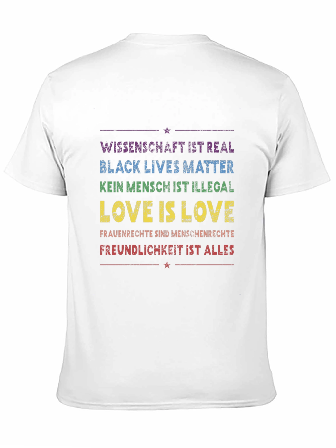 Equality Statement Tee: Science Love Rights