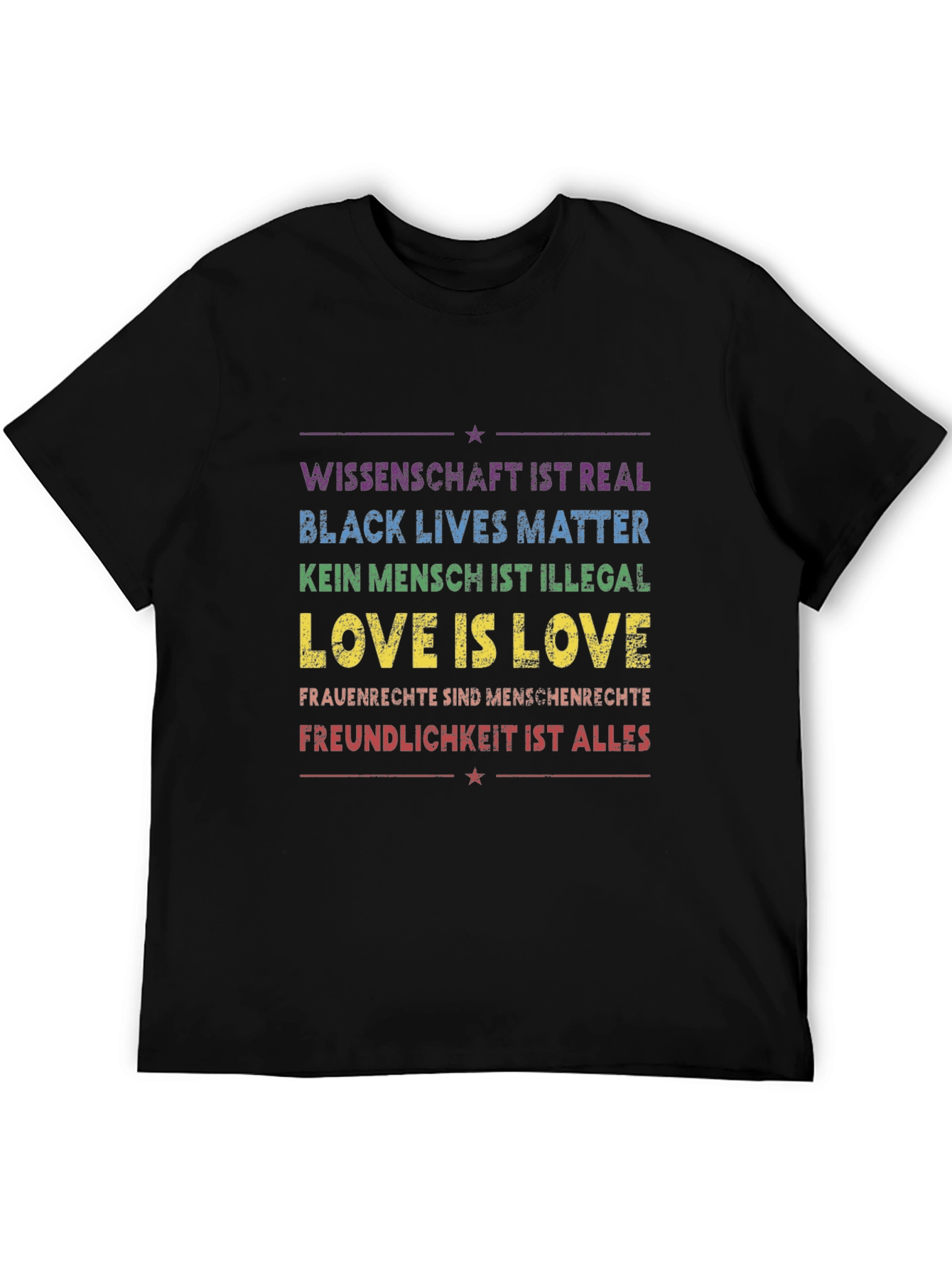 Equality Statement Tee: Science Love Rights