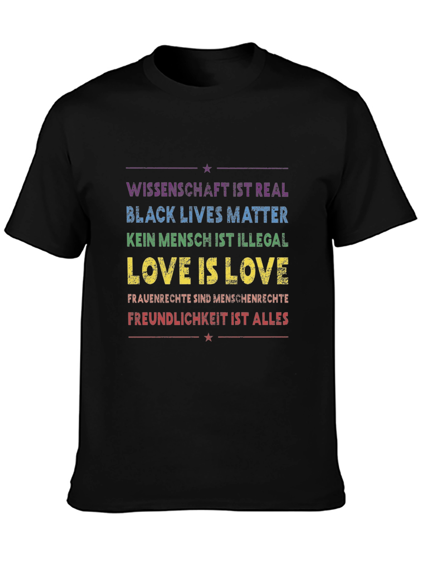 Equality Statement Tee: Science Love Rights