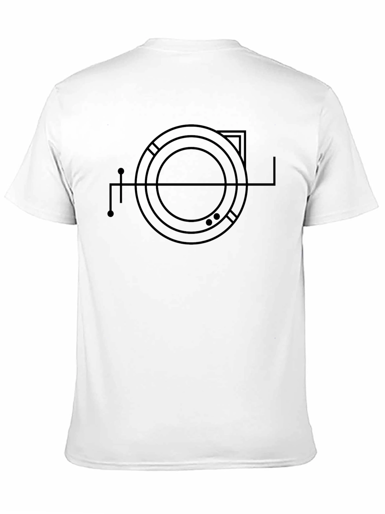 Abstract Circle Graphic Tee