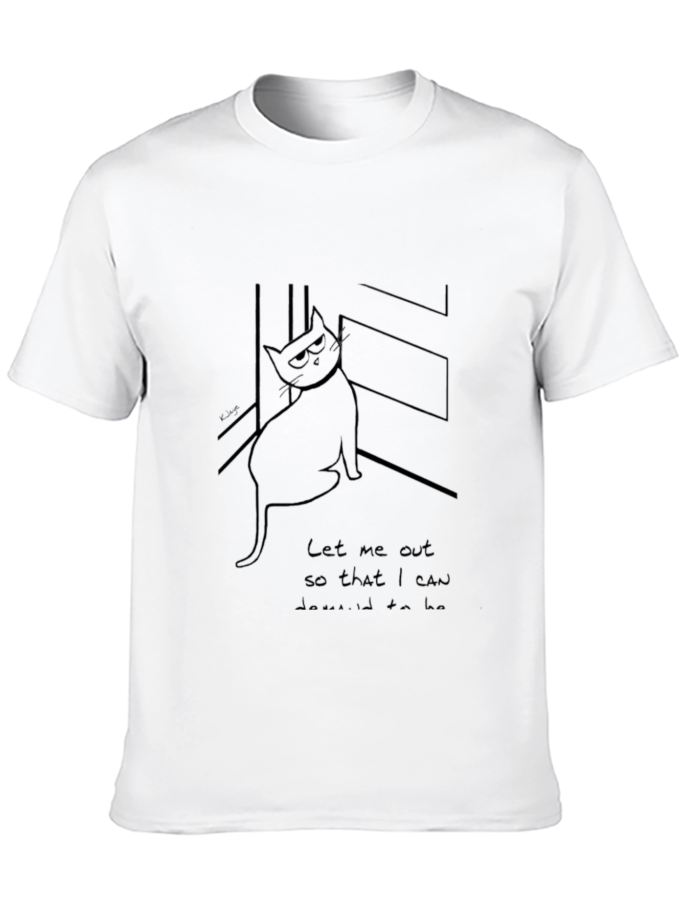 Sarcastic Cat T-Shirt