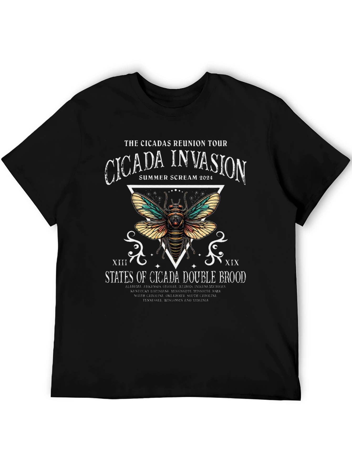 Cicada Invasion 2024 Reunion Tour T-Shirt
