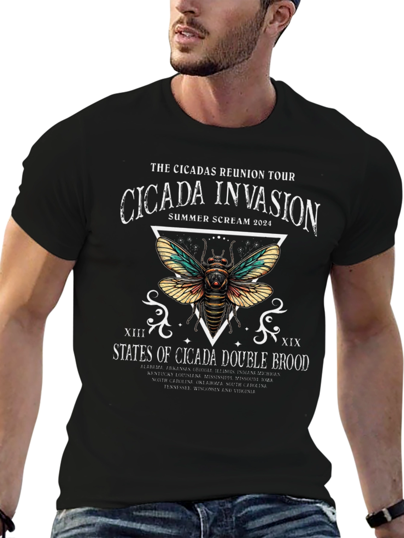 Cicada Invasion 2024 Reunion Tour T-Shirt