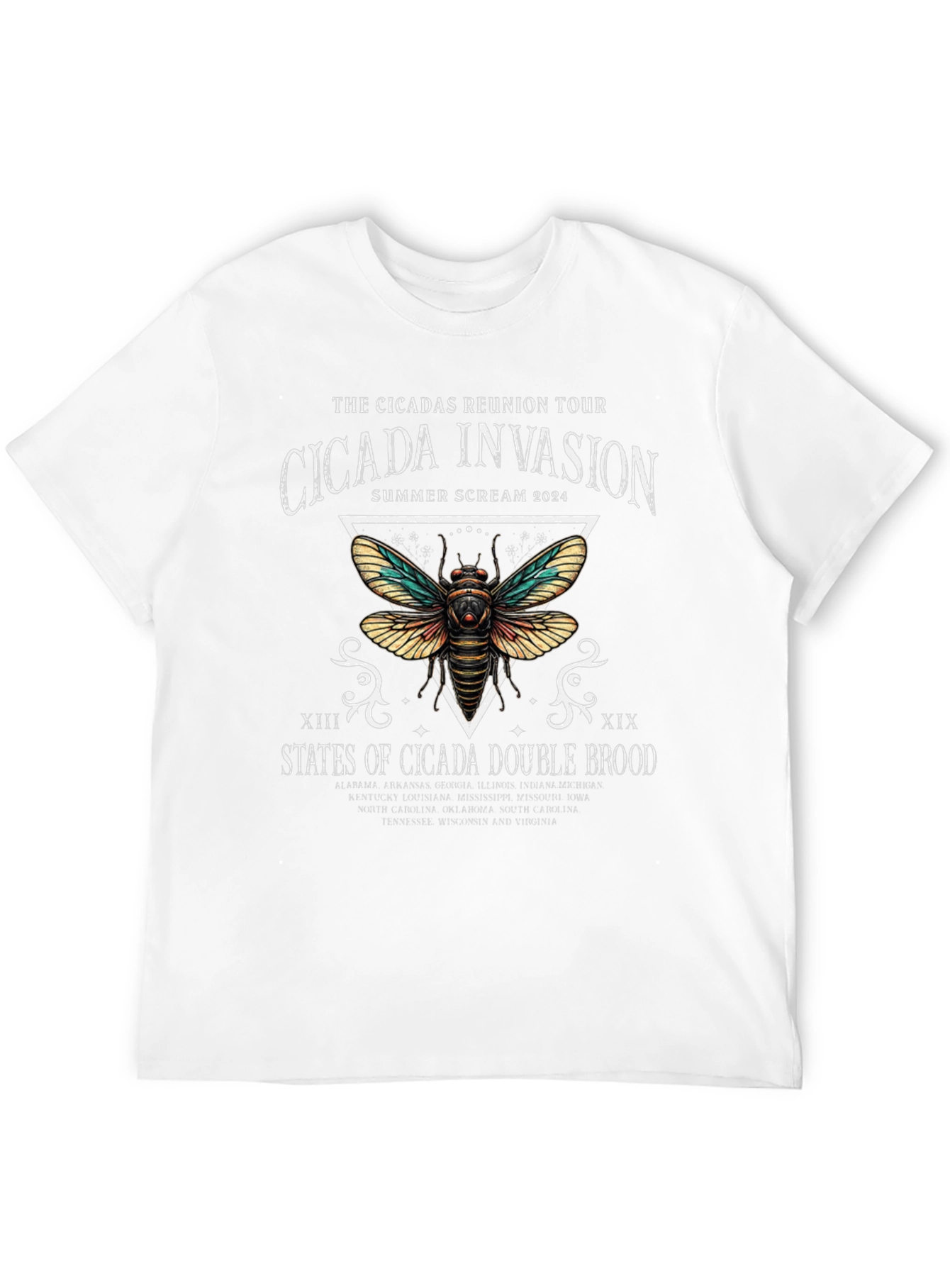 Cicada Invasion 2024 Reunion Tour T-Shirt