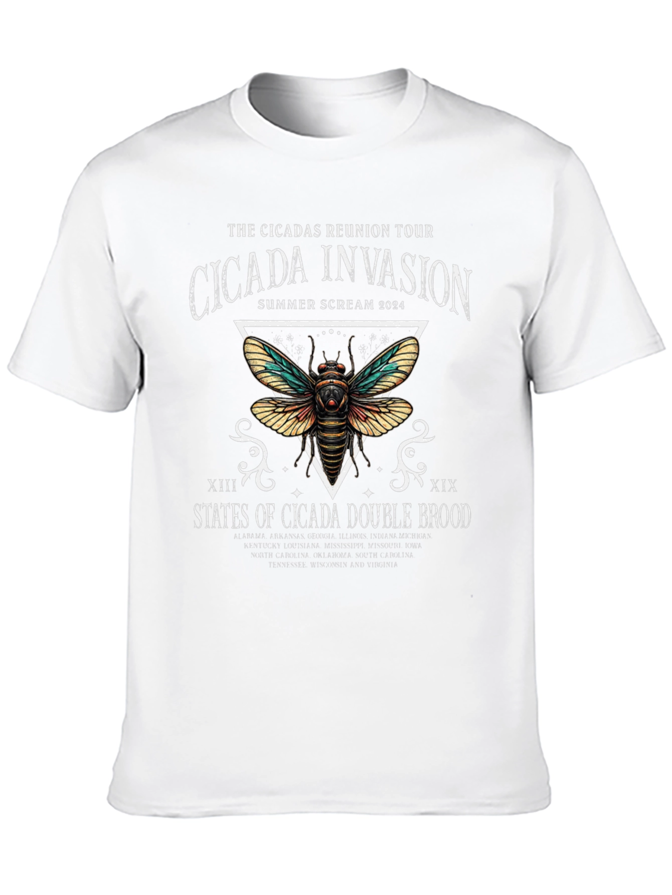 Cicada Invasion 2024 Reunion Tour T-Shirt