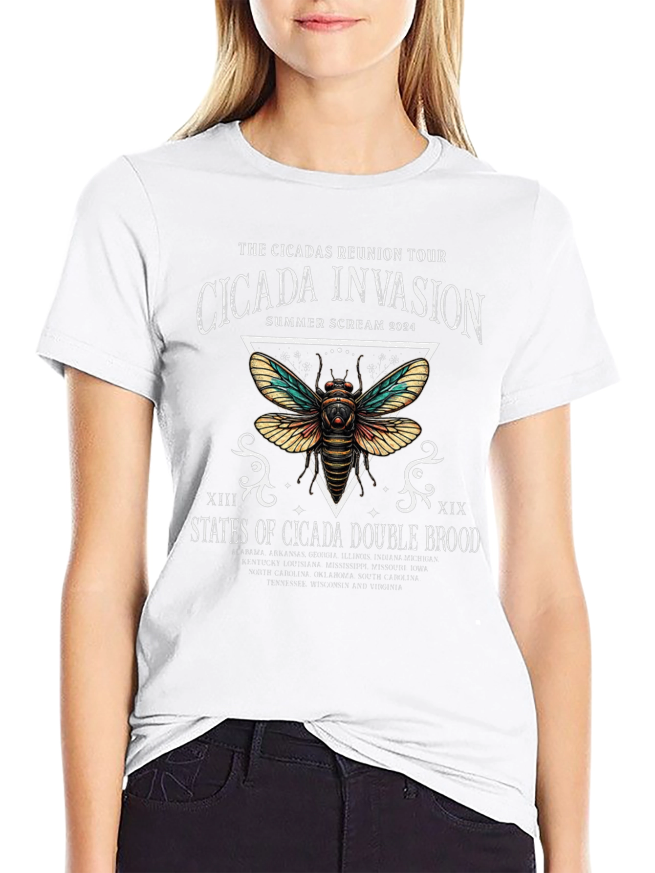 Cicada Invasion 2024 Reunion Tour T-Shirt