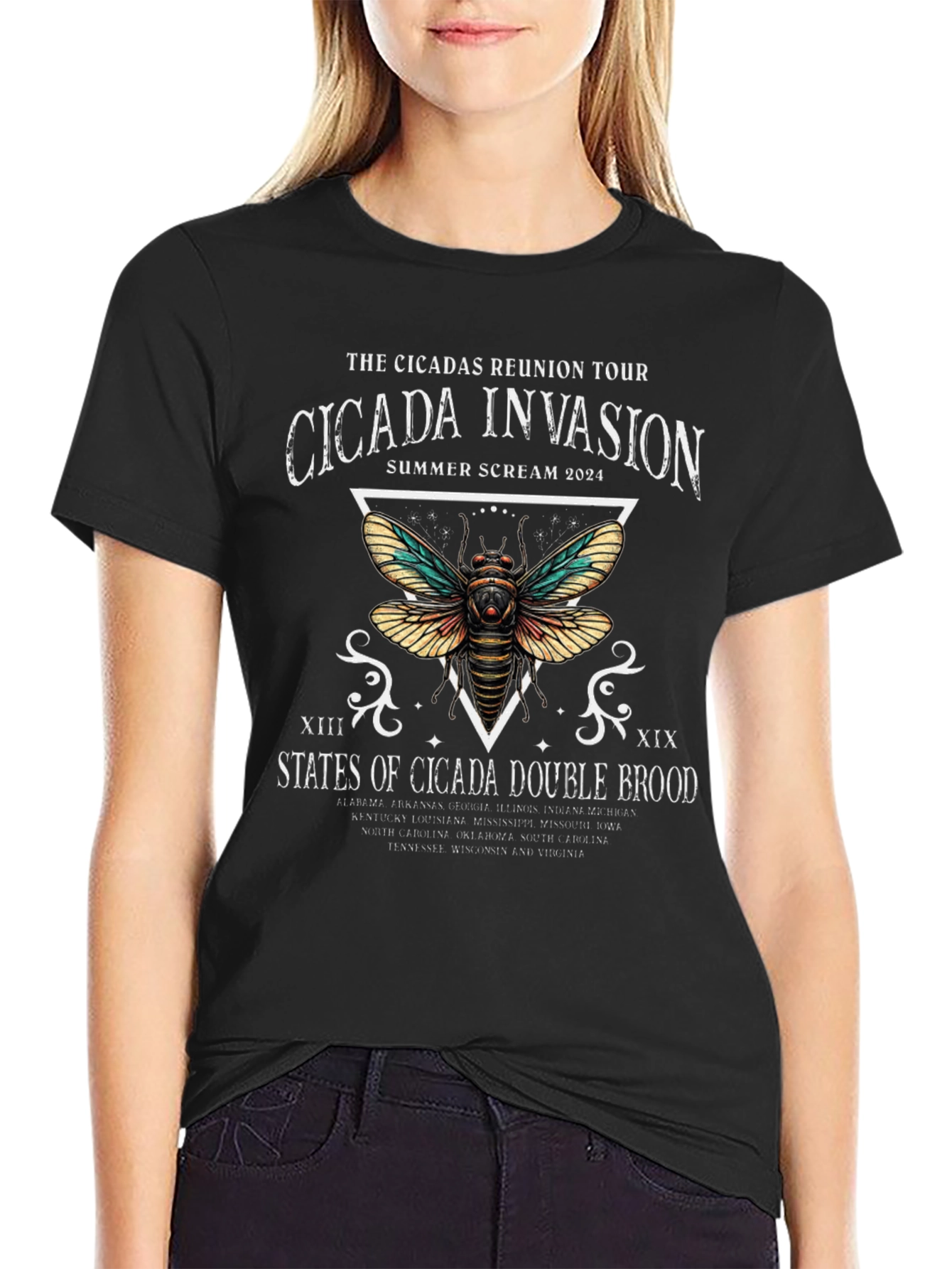 Cicada Invasion 2024 Reunion Tour T-Shirt