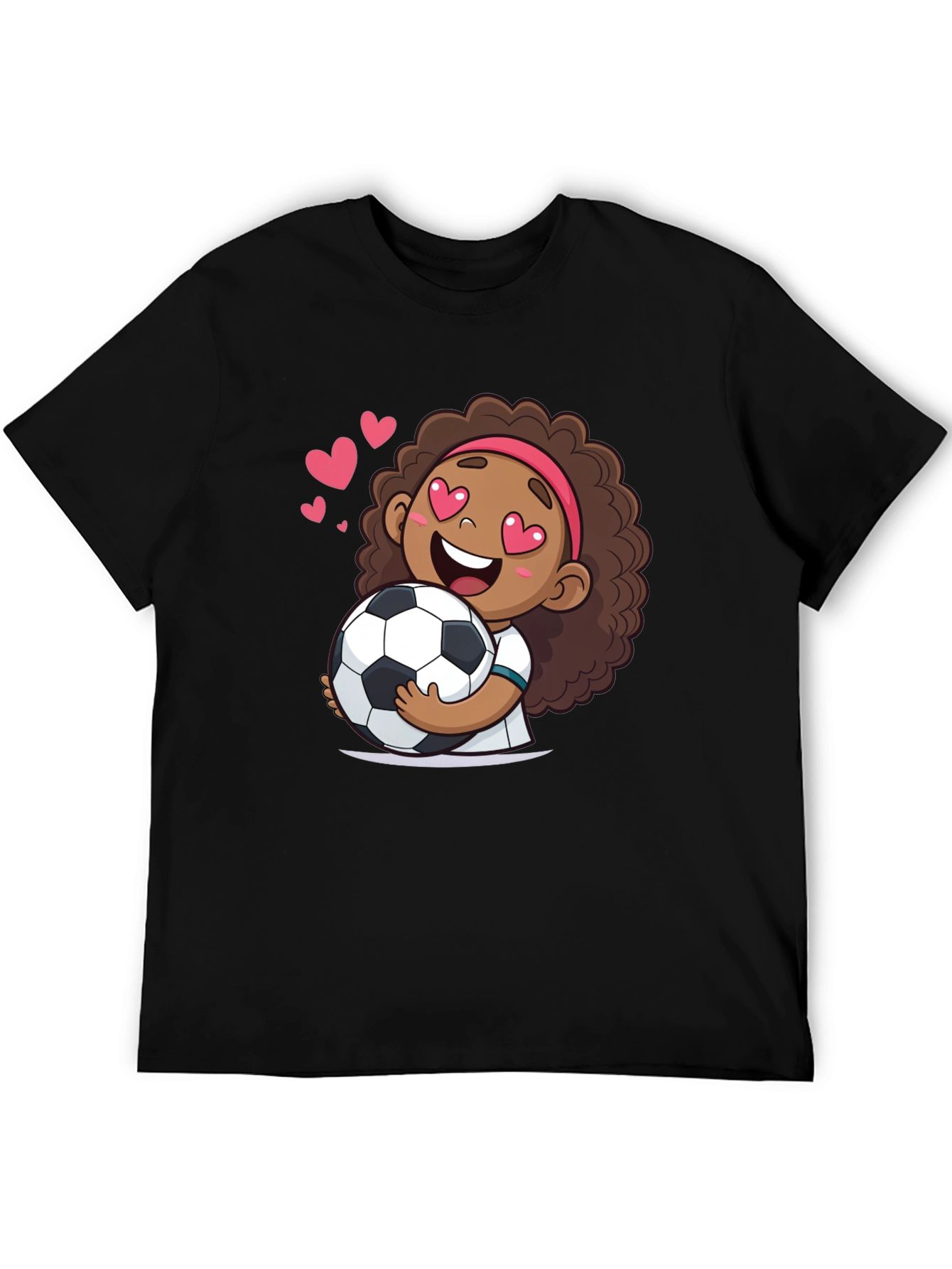 Cute Soccer Girl T-Shirt