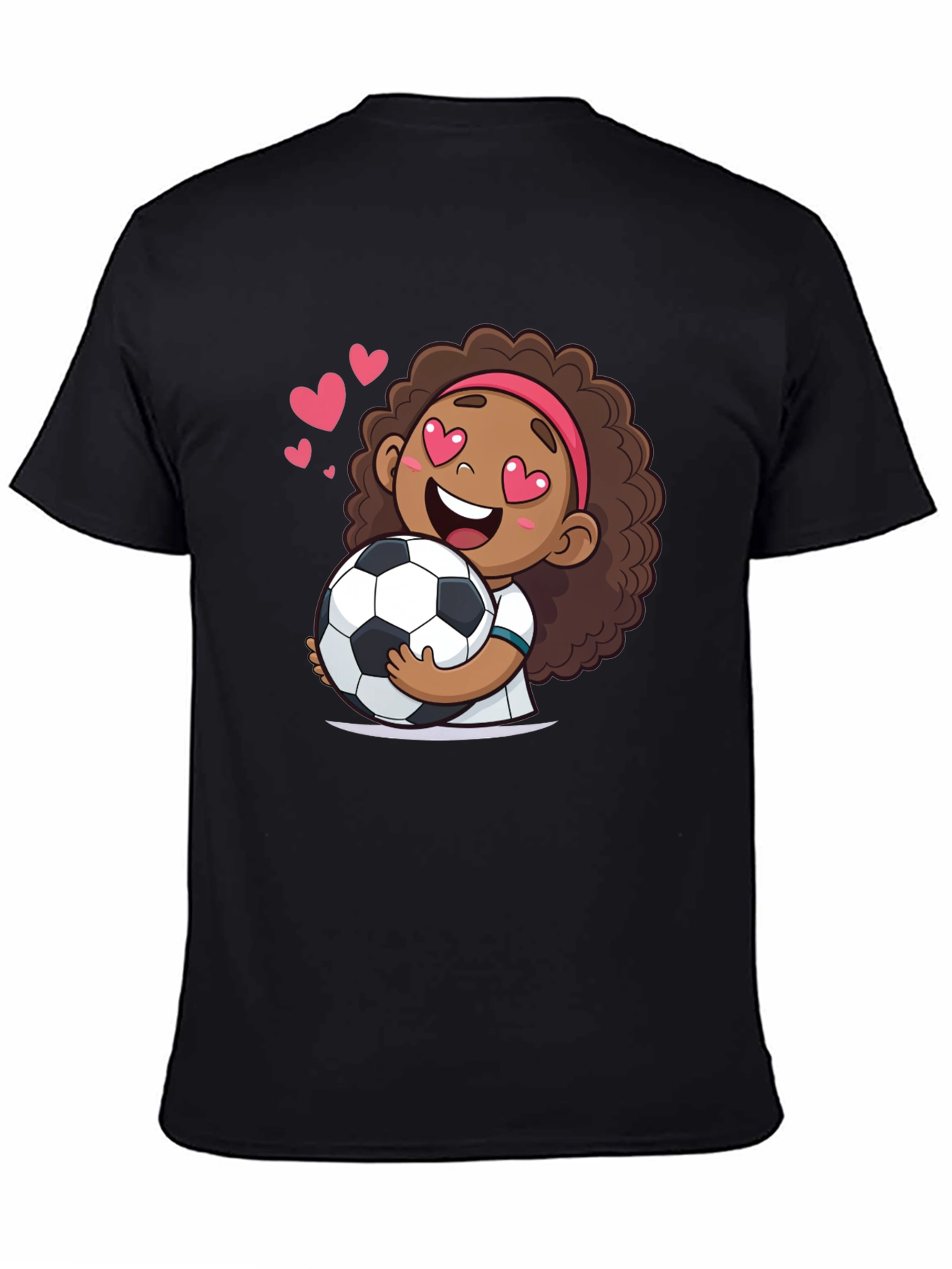 Cute Soccer Girl T-Shirt