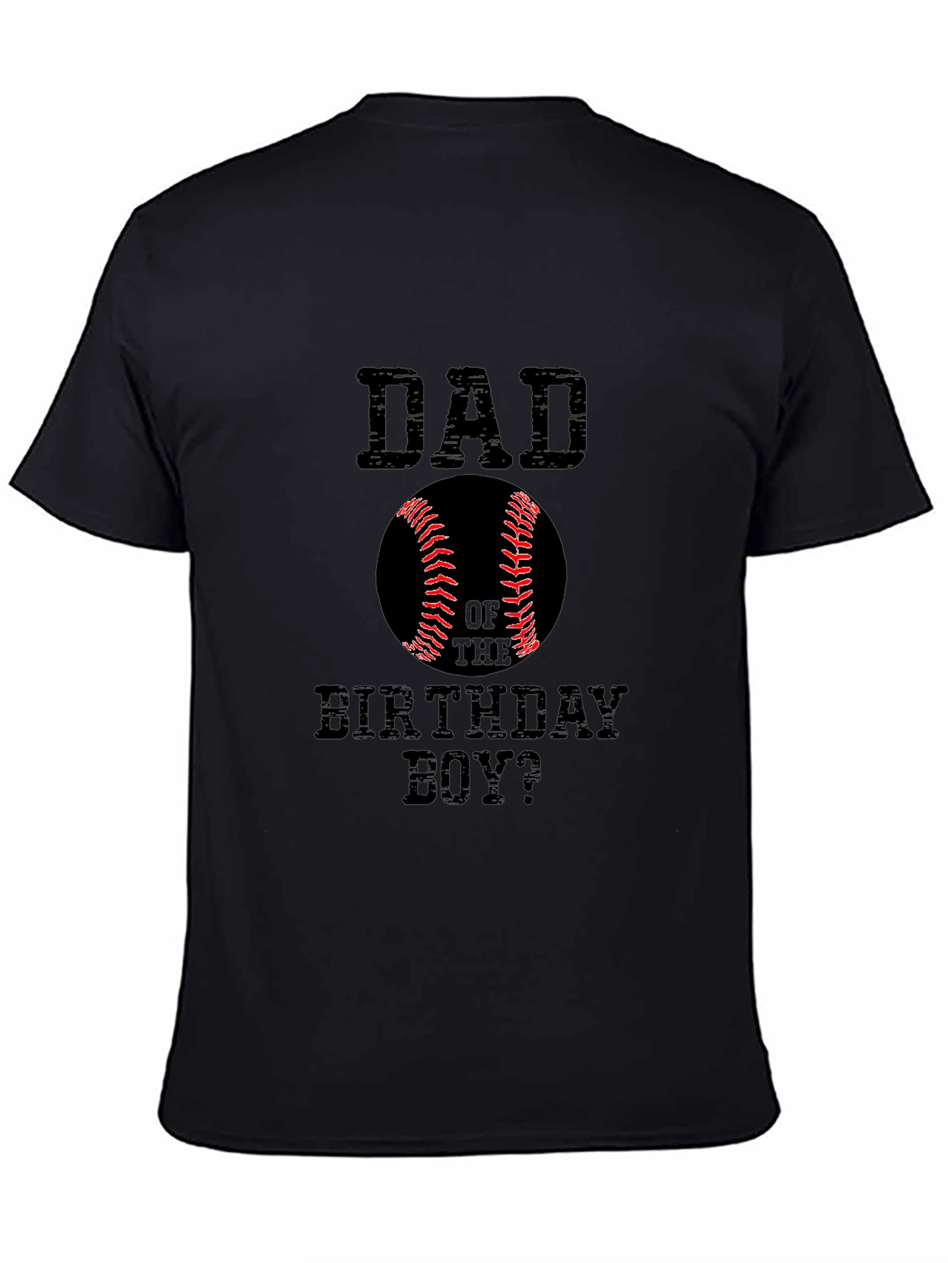 Dad of the Birthday Boy Baseball T-Shirt