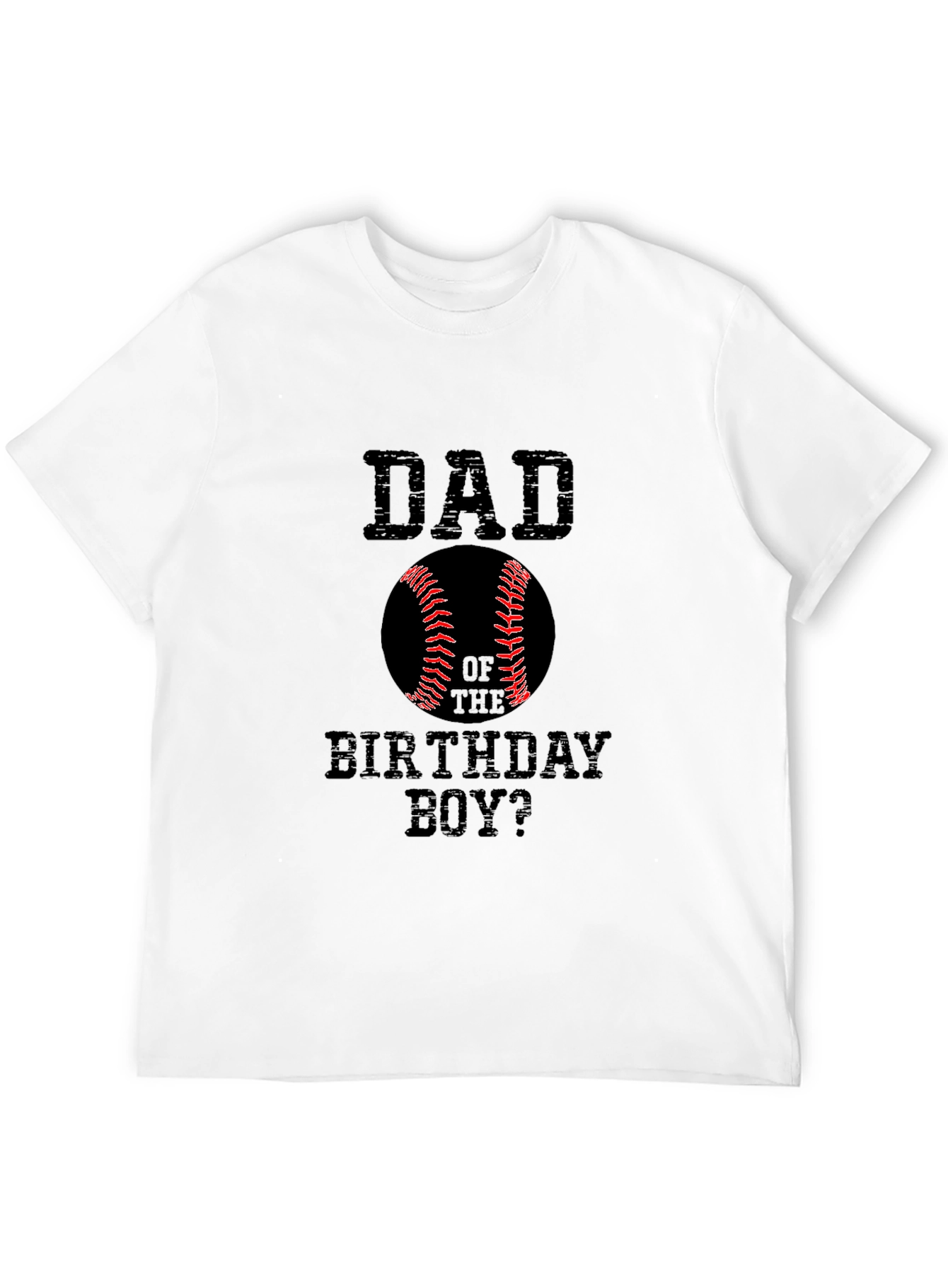 Dad of the Birthday Boy Baseball T-Shirt