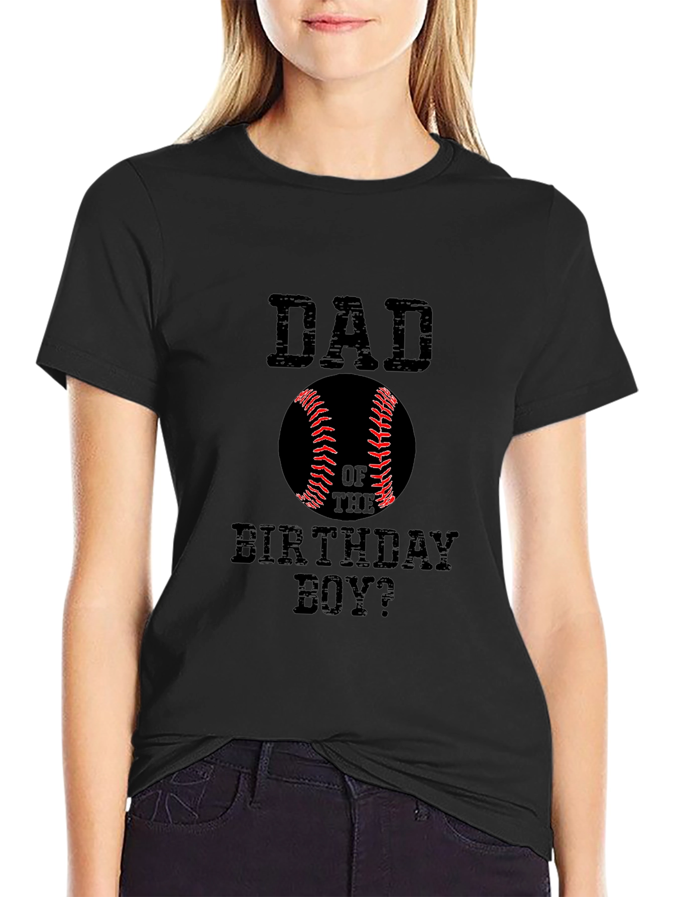 Dad of the Birthday Boy Baseball T-Shirt