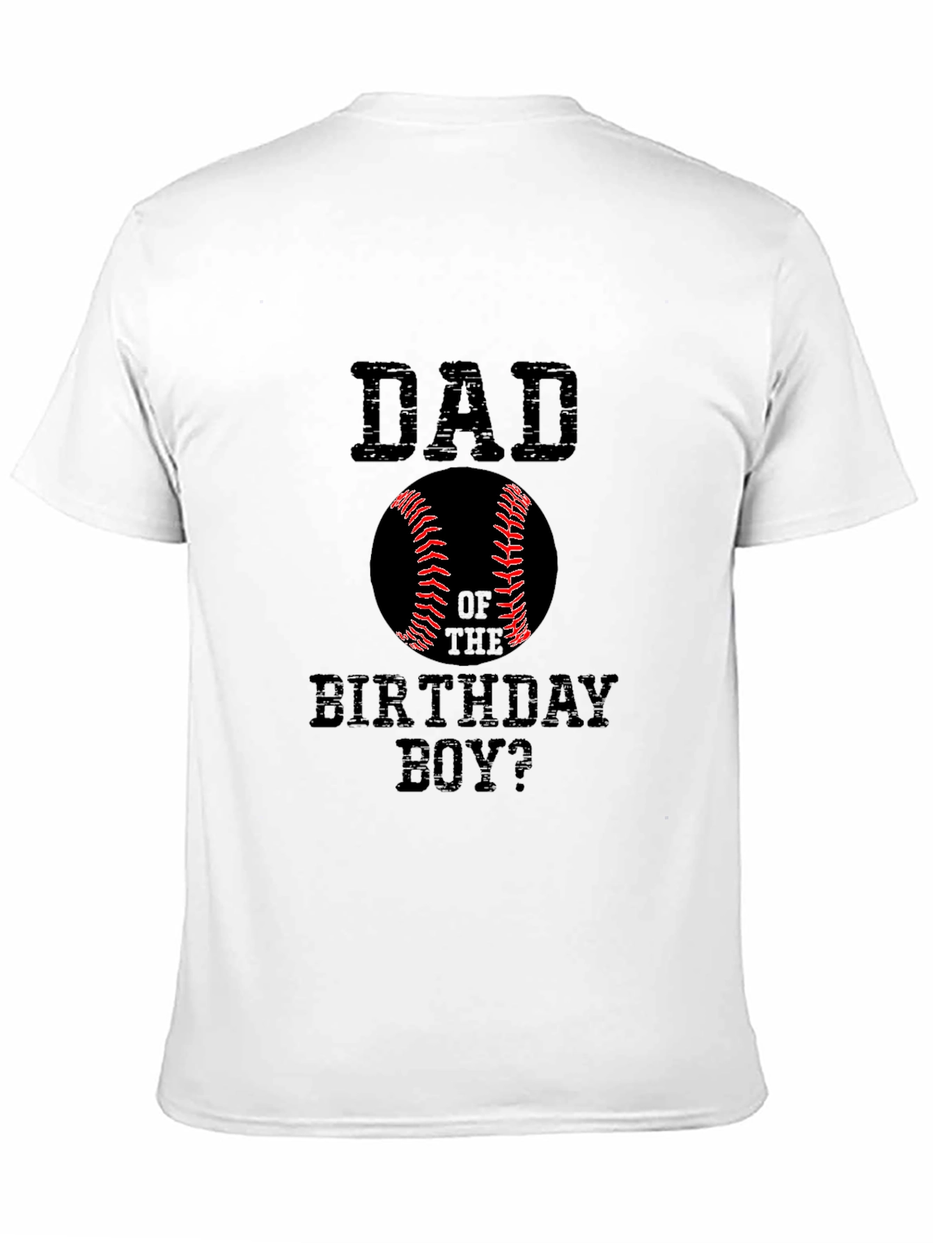 Dad of the Birthday Boy Baseball T-Shirt