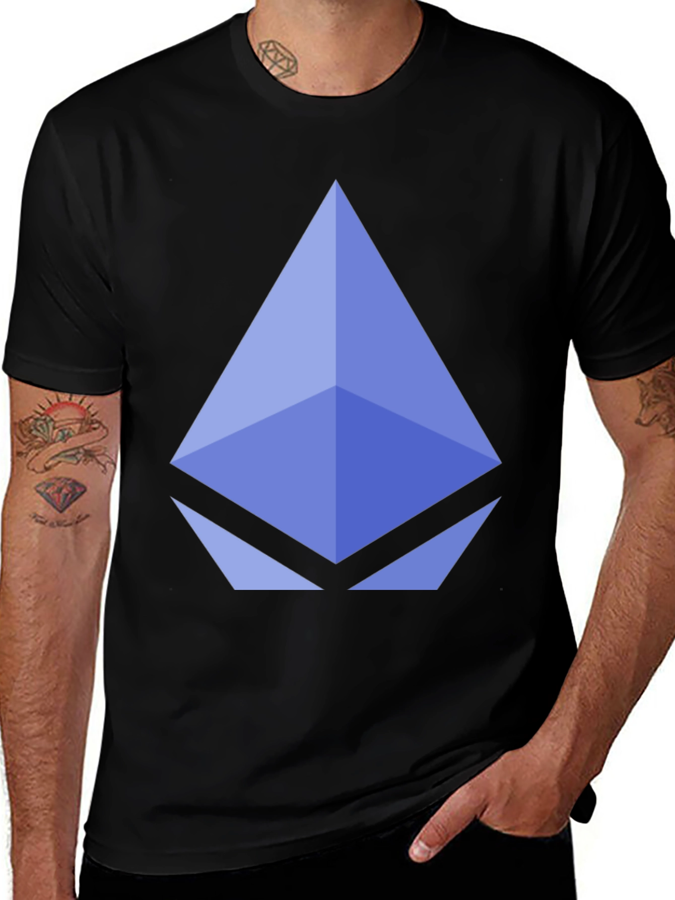 Ethereum Crypto Black T-Shirt