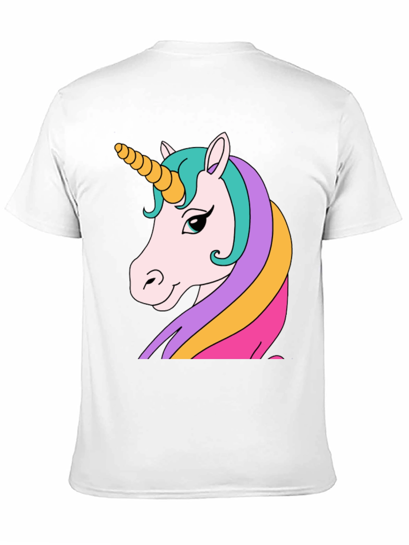 Unicorn Graphic Black T-Shirt