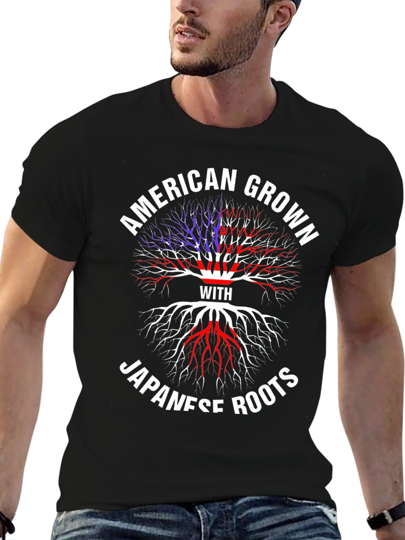 American Grown with Japanese Roots T-Shirt