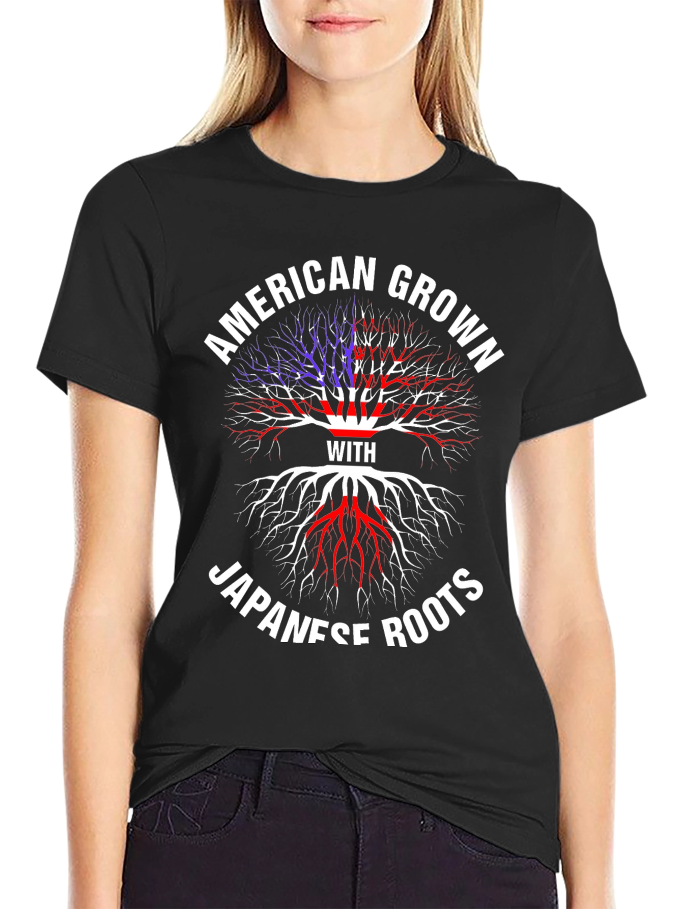 American Grown with Japanese Roots T-Shirt