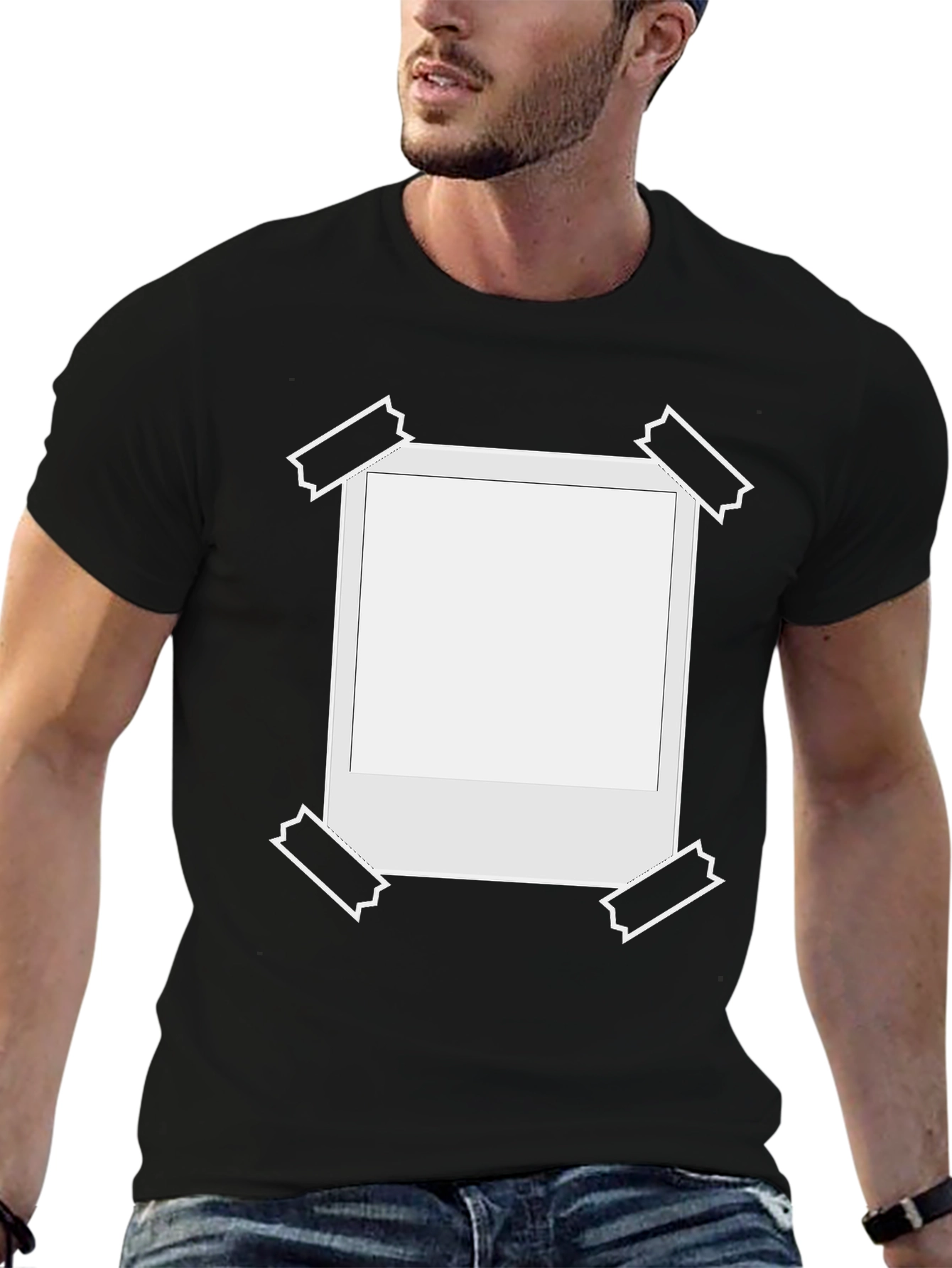 Novelty T-Shirt - Instant Photo Graphic