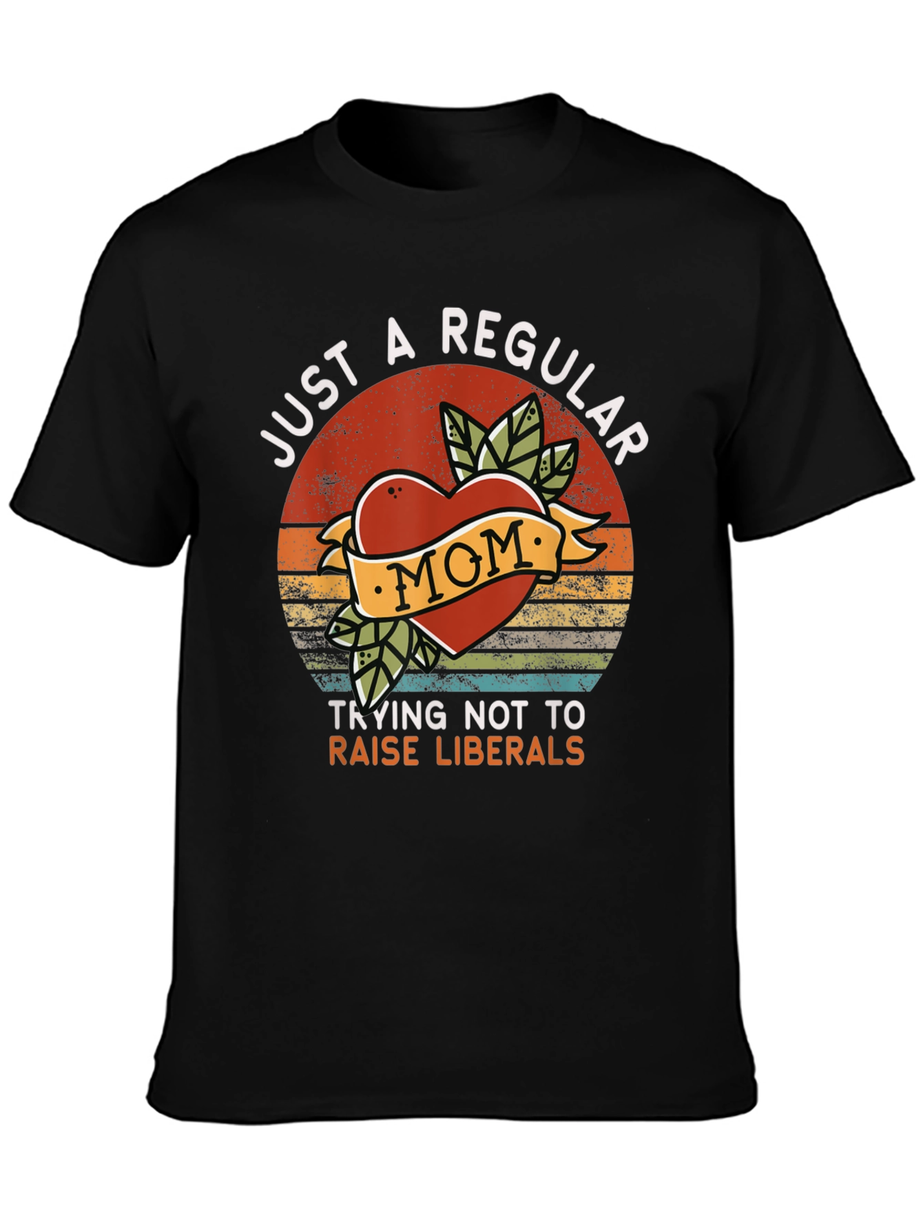 Regular Mom Graphic Tee - Conservative Humor