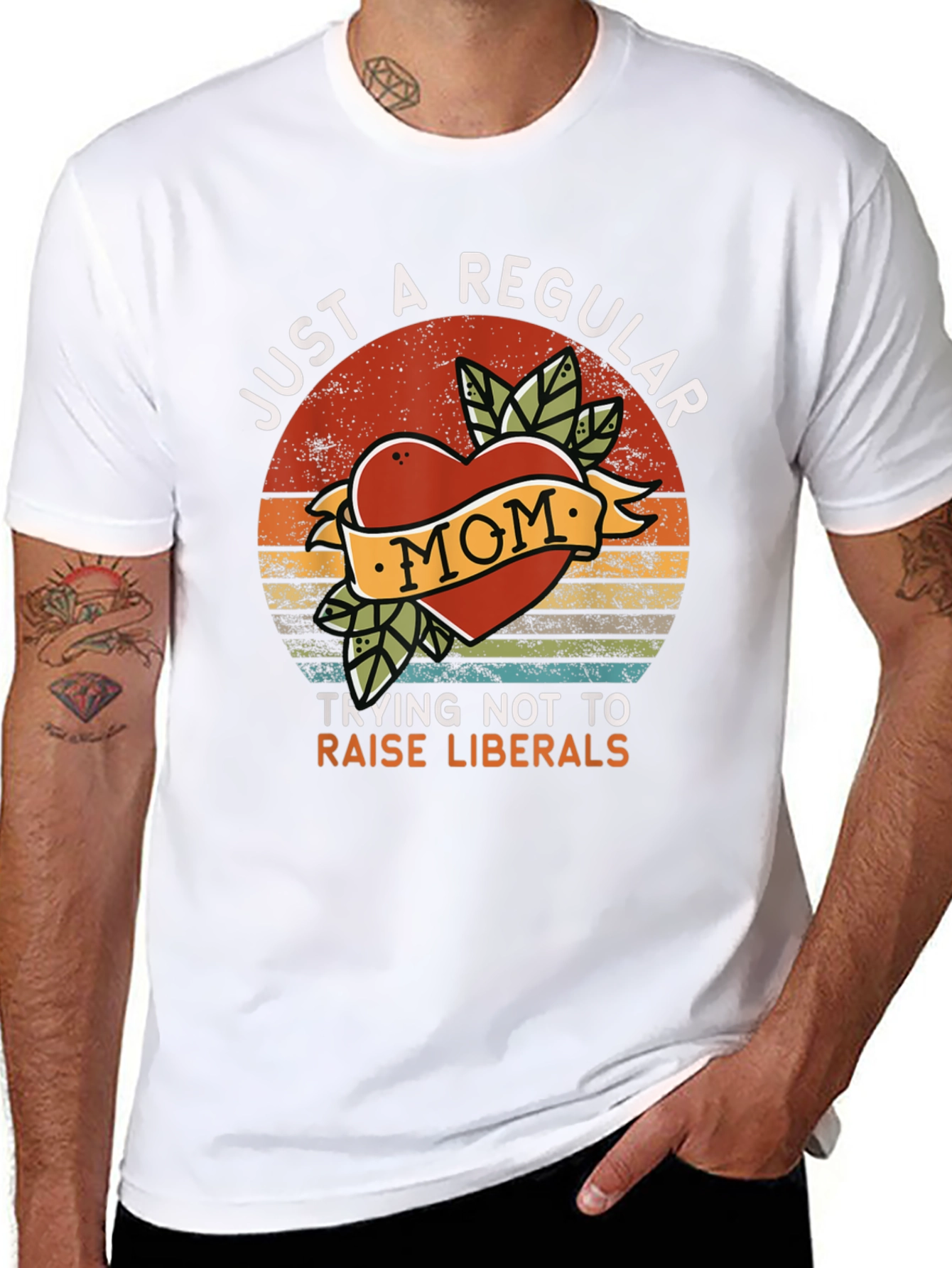 Regular Mom Graphic Tee - Conservative Humor