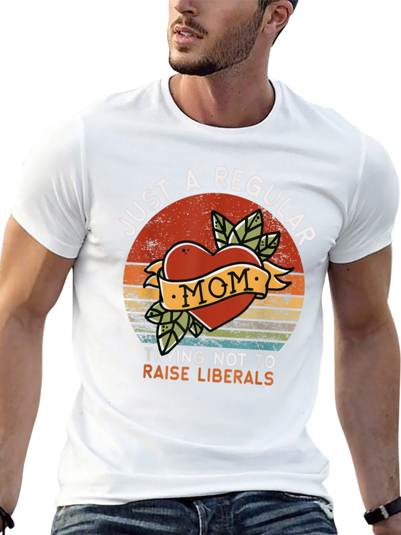 Regular Mom Graphic Tee - Conservative Humor