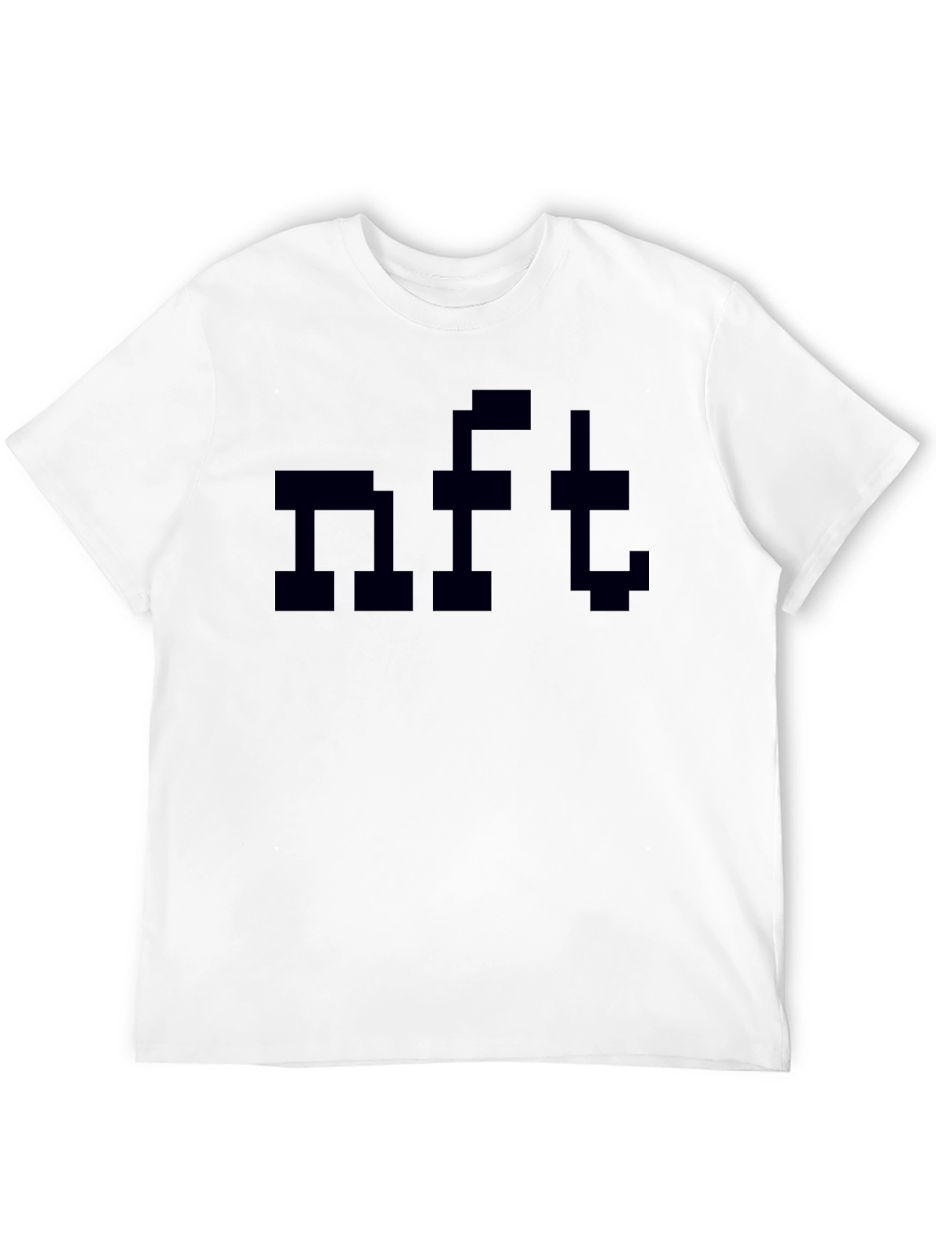 Pixelated NFT T-Shirt - Black Graphic Tee