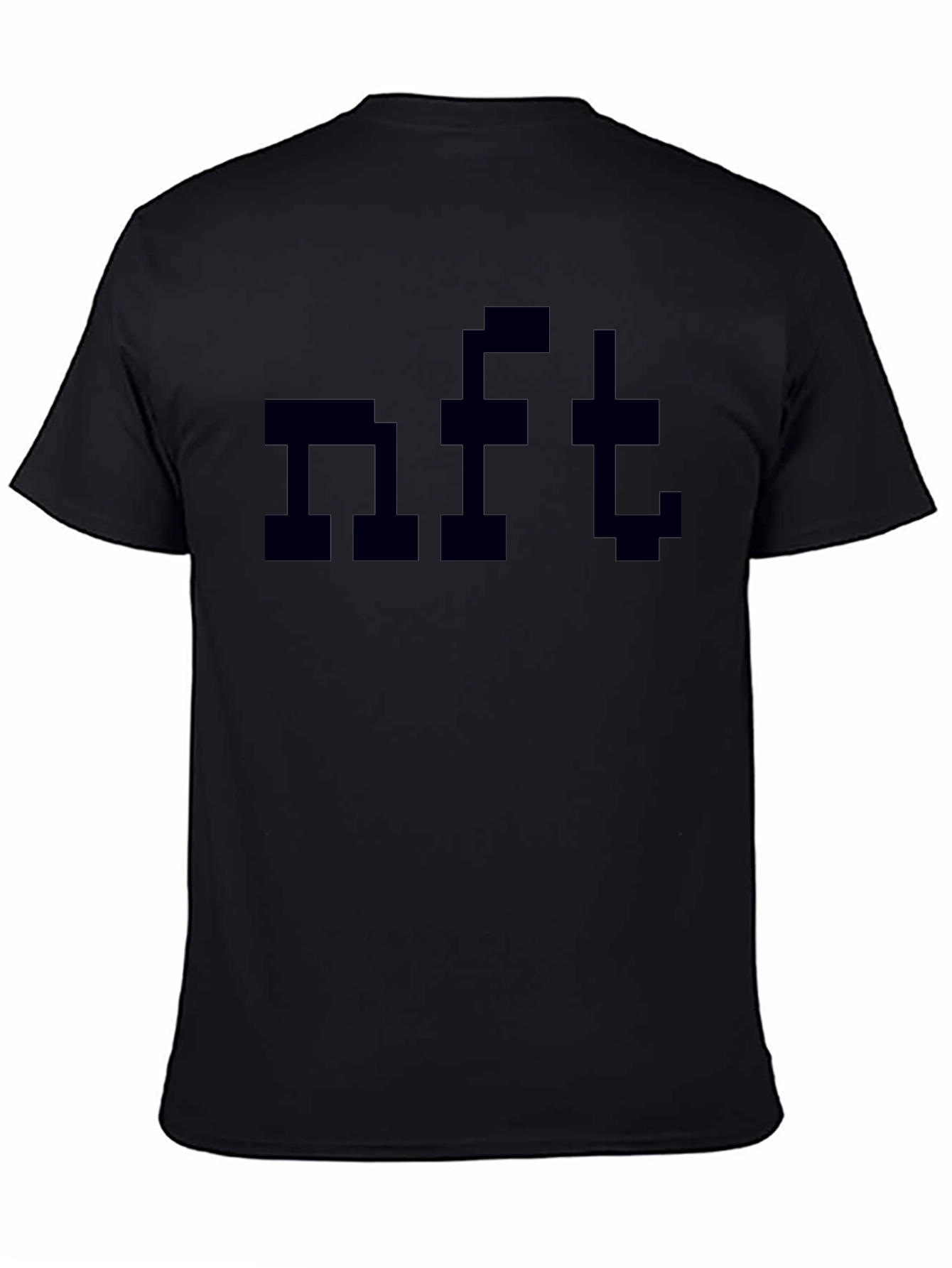 Pixelated NFT T-Shirt - Black Graphic Tee