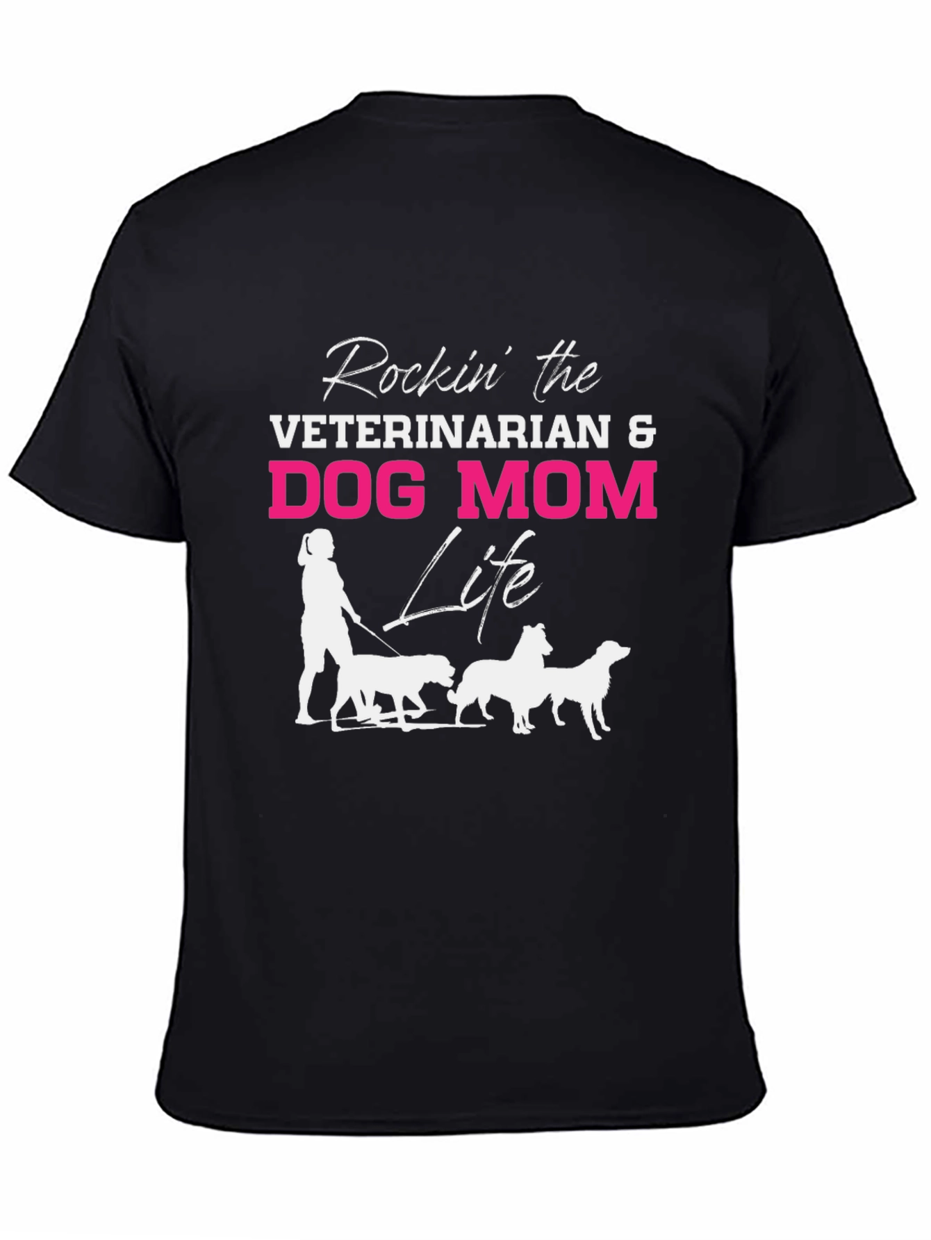 Veterinarian Dog Mom Life T-Shirt