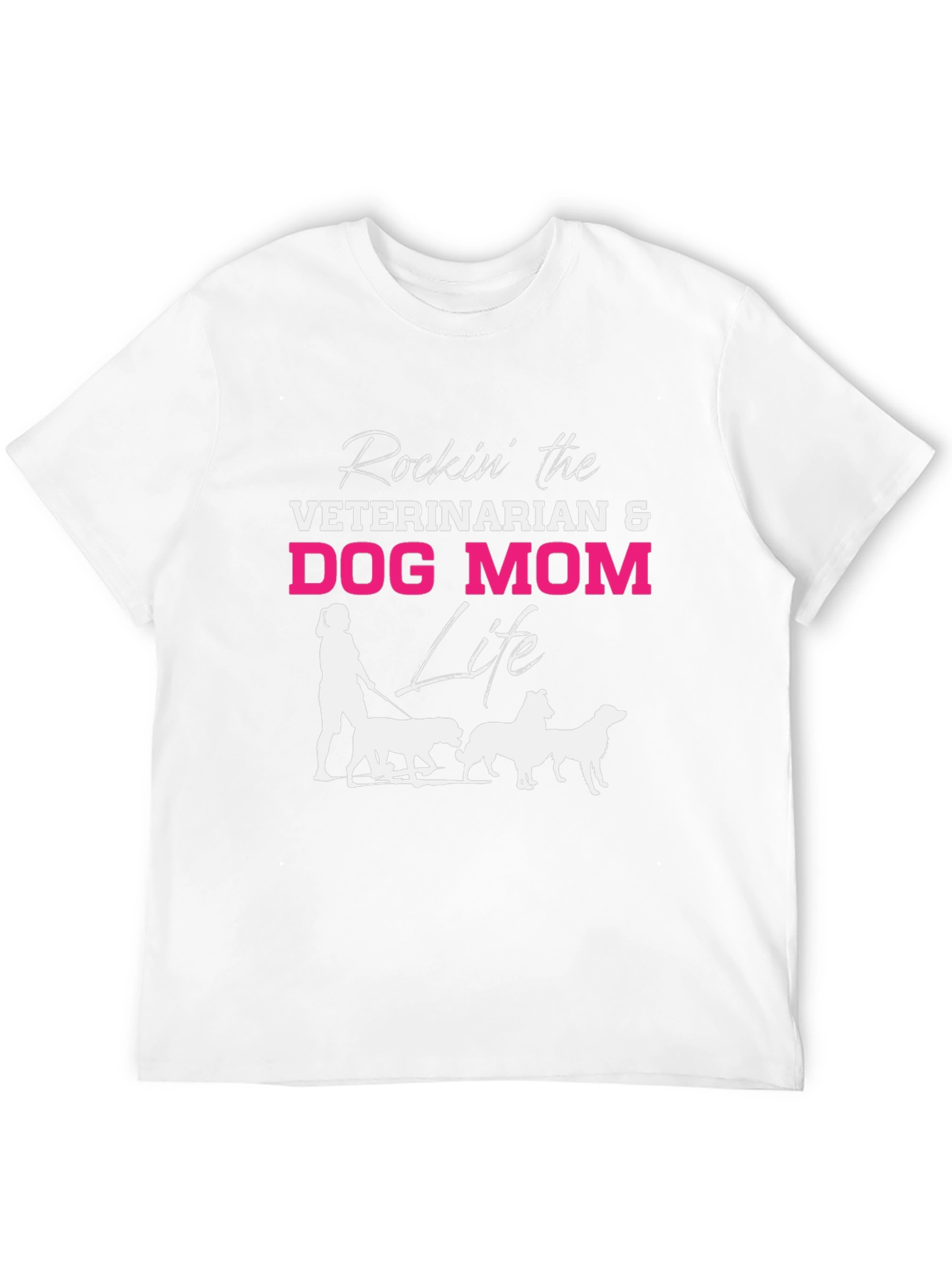 Veterinarian Dog Mom Life T-Shirt