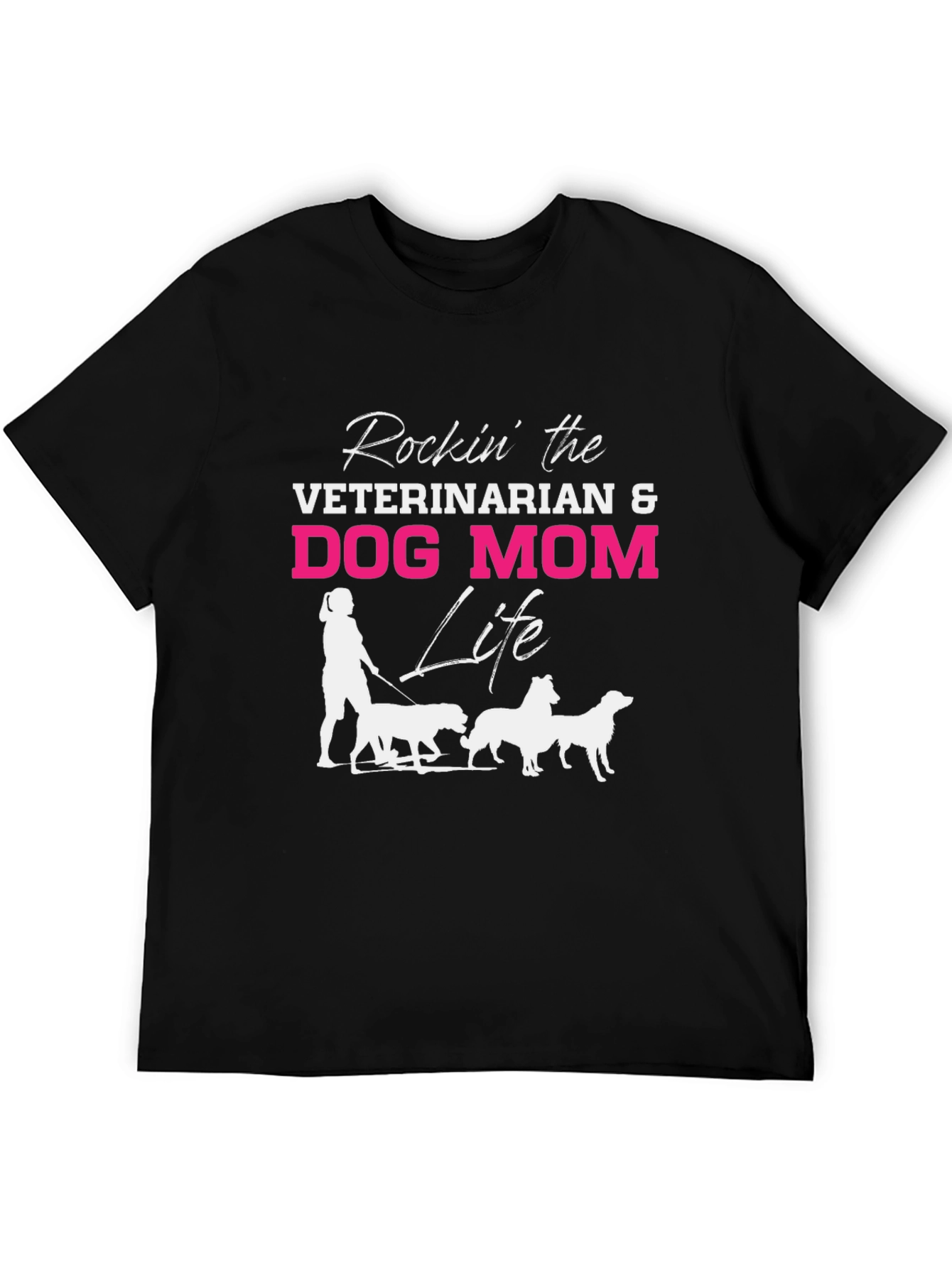 Veterinarian Dog Mom Life T-Shirt