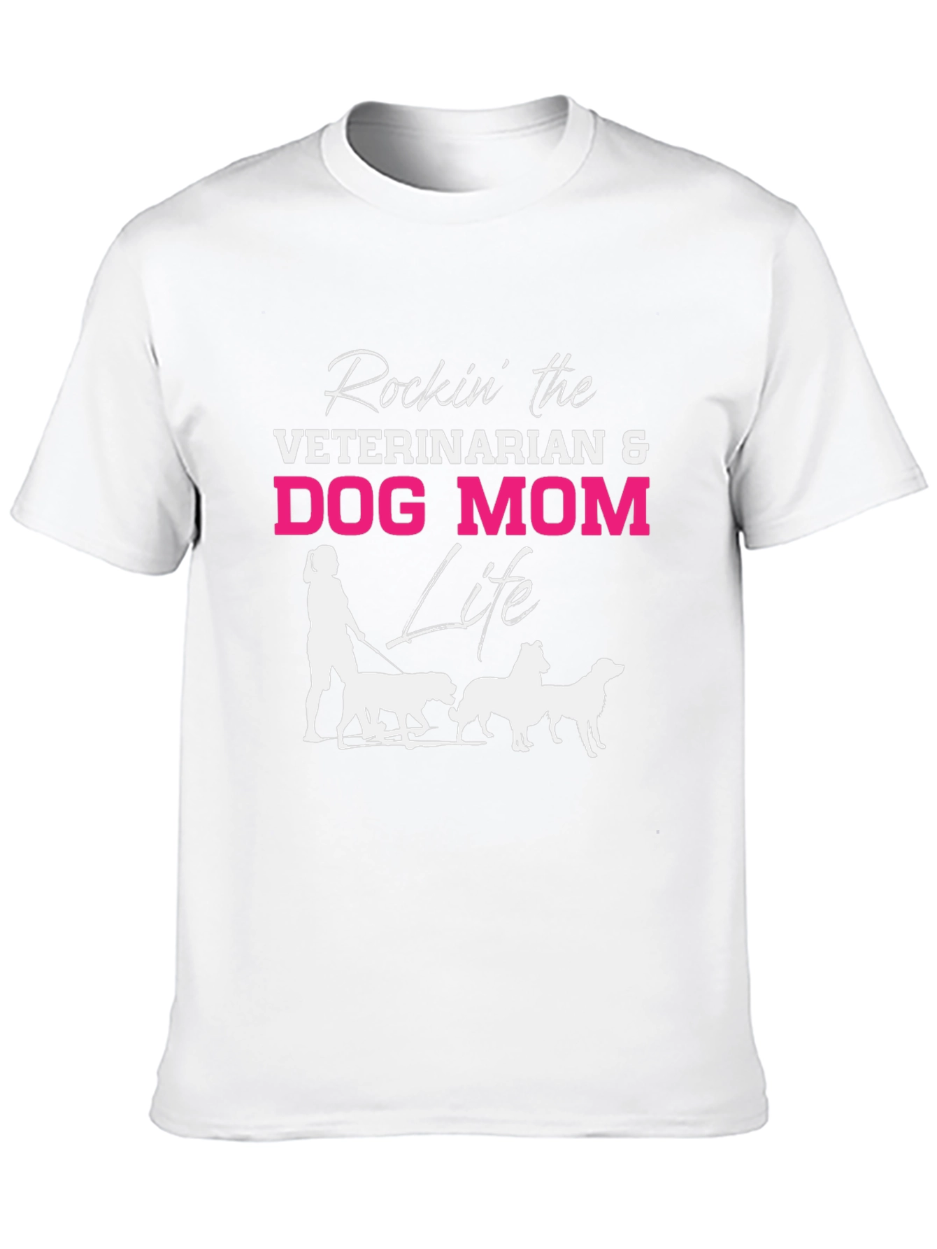 Veterinarian Dog Mom Life T-Shirt