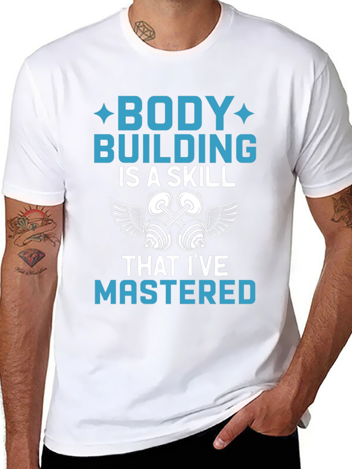 Bodybuilding Skill T-Shirt - Gym & Fitness Apparel