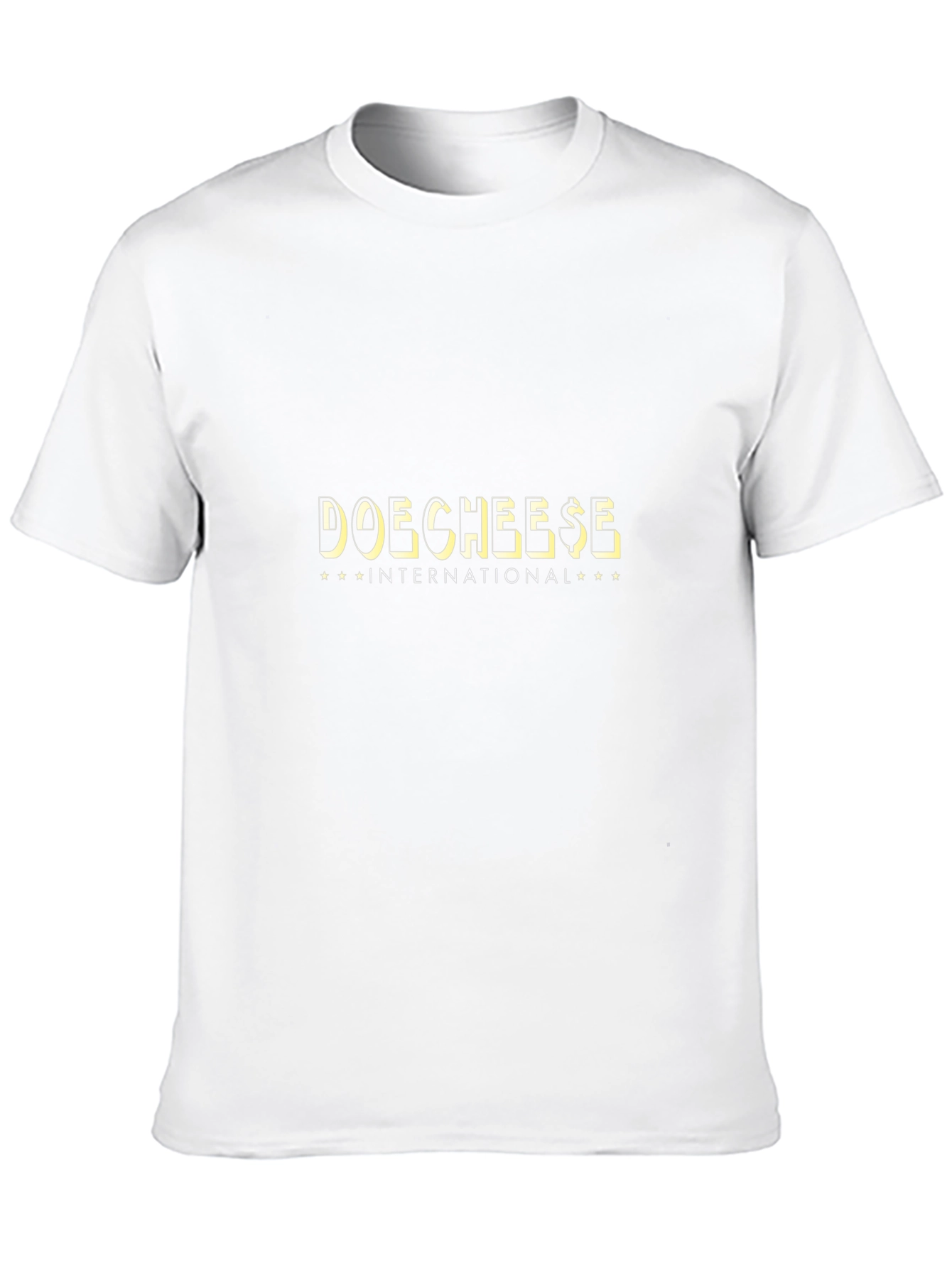 Doechees$e International Black Graphic Tee