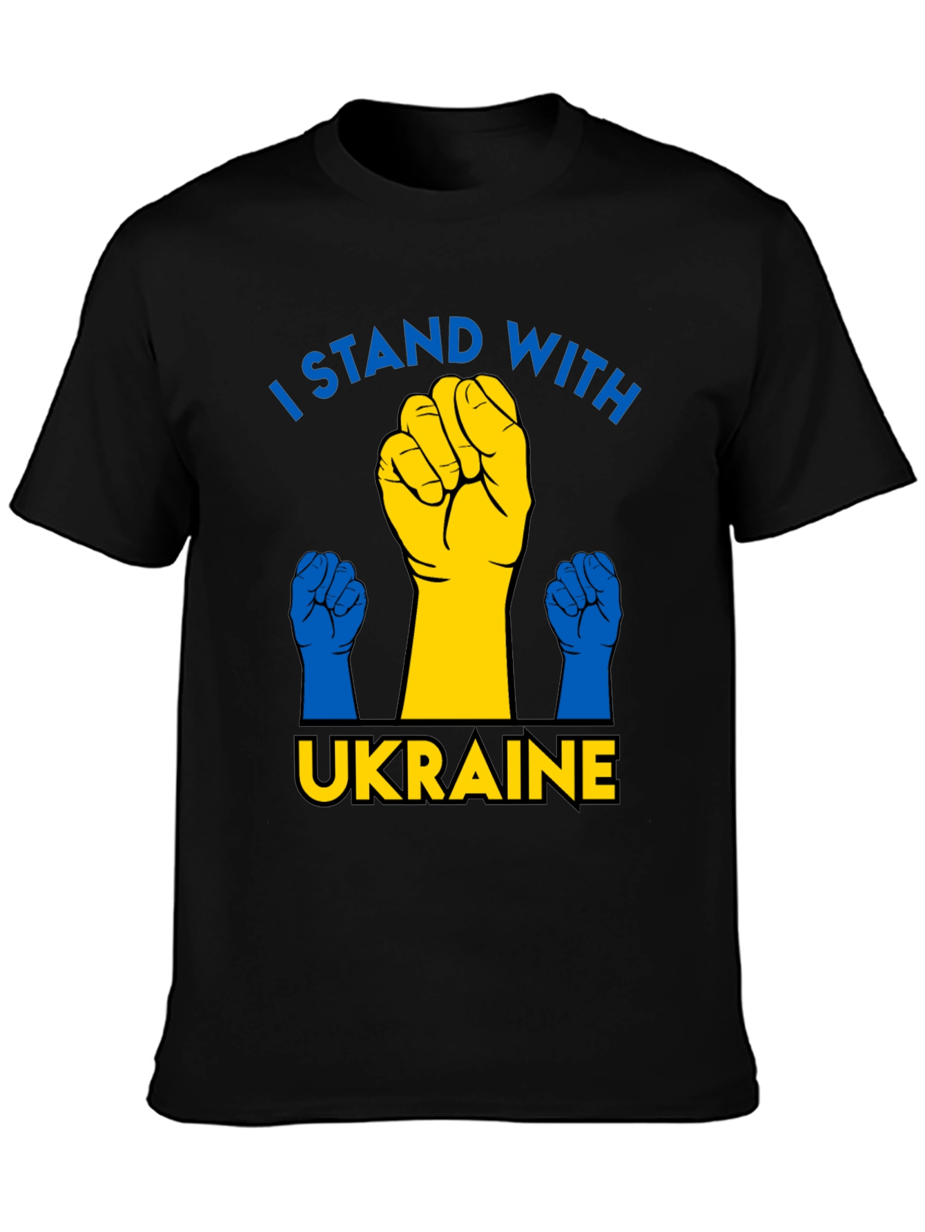 I Stand With Ukraine Graphic T-Shirt