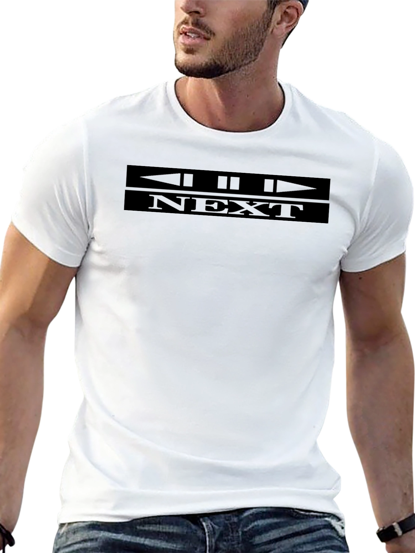 Next Level Black T-Shirt