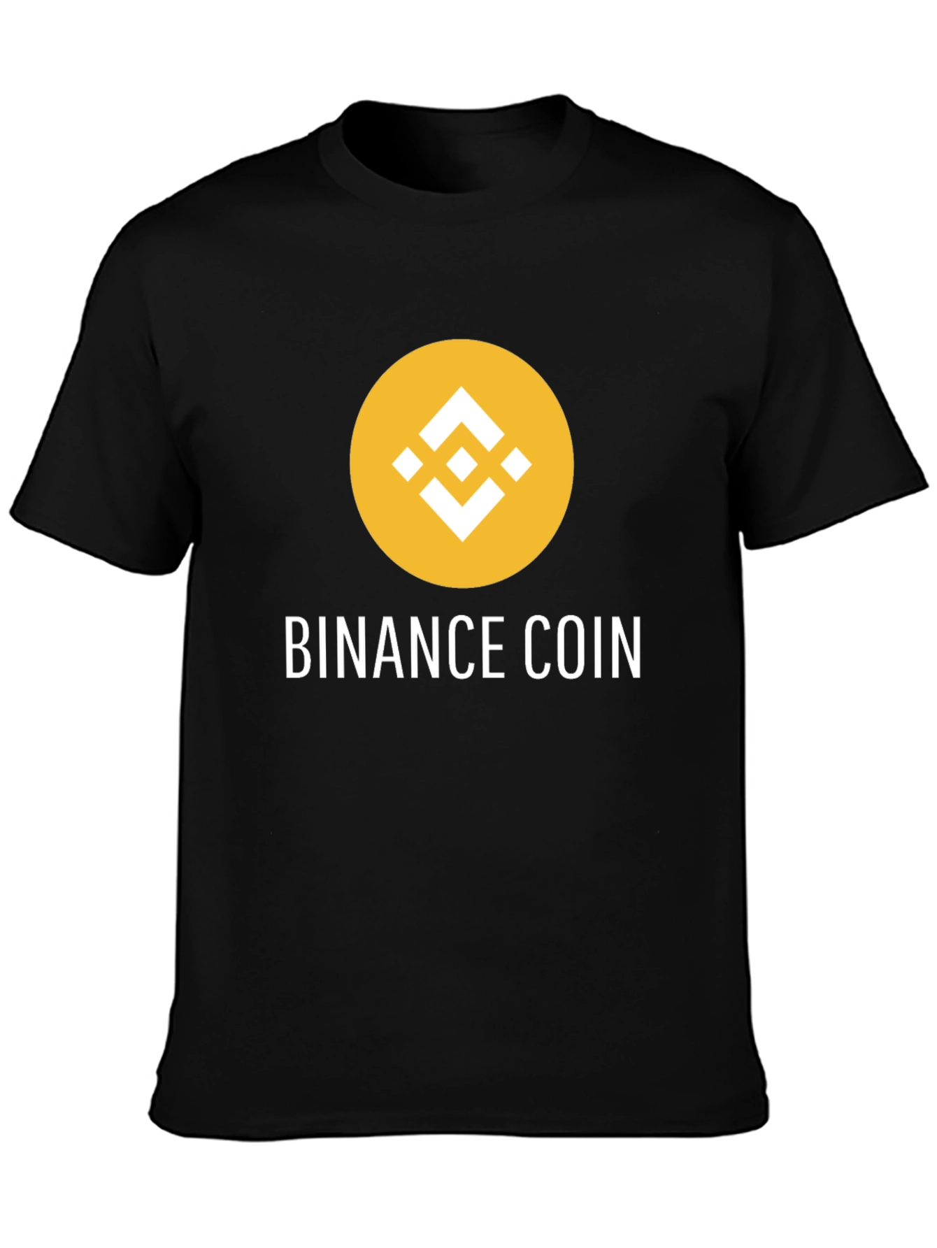 Binance Coin Black T-Shirt - Crypto Fashion