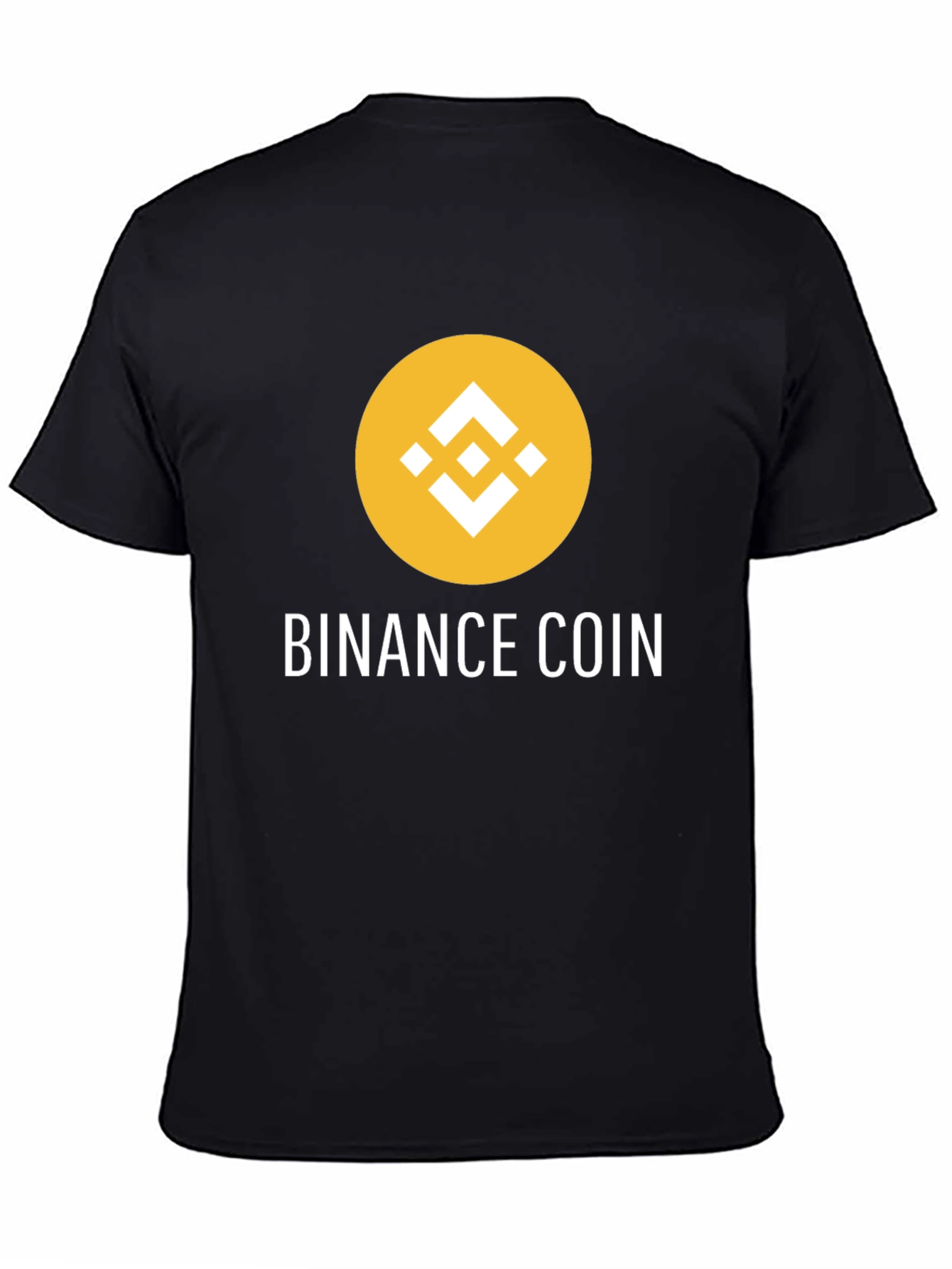 Binance Coin Black T-Shirt - Crypto Fashion