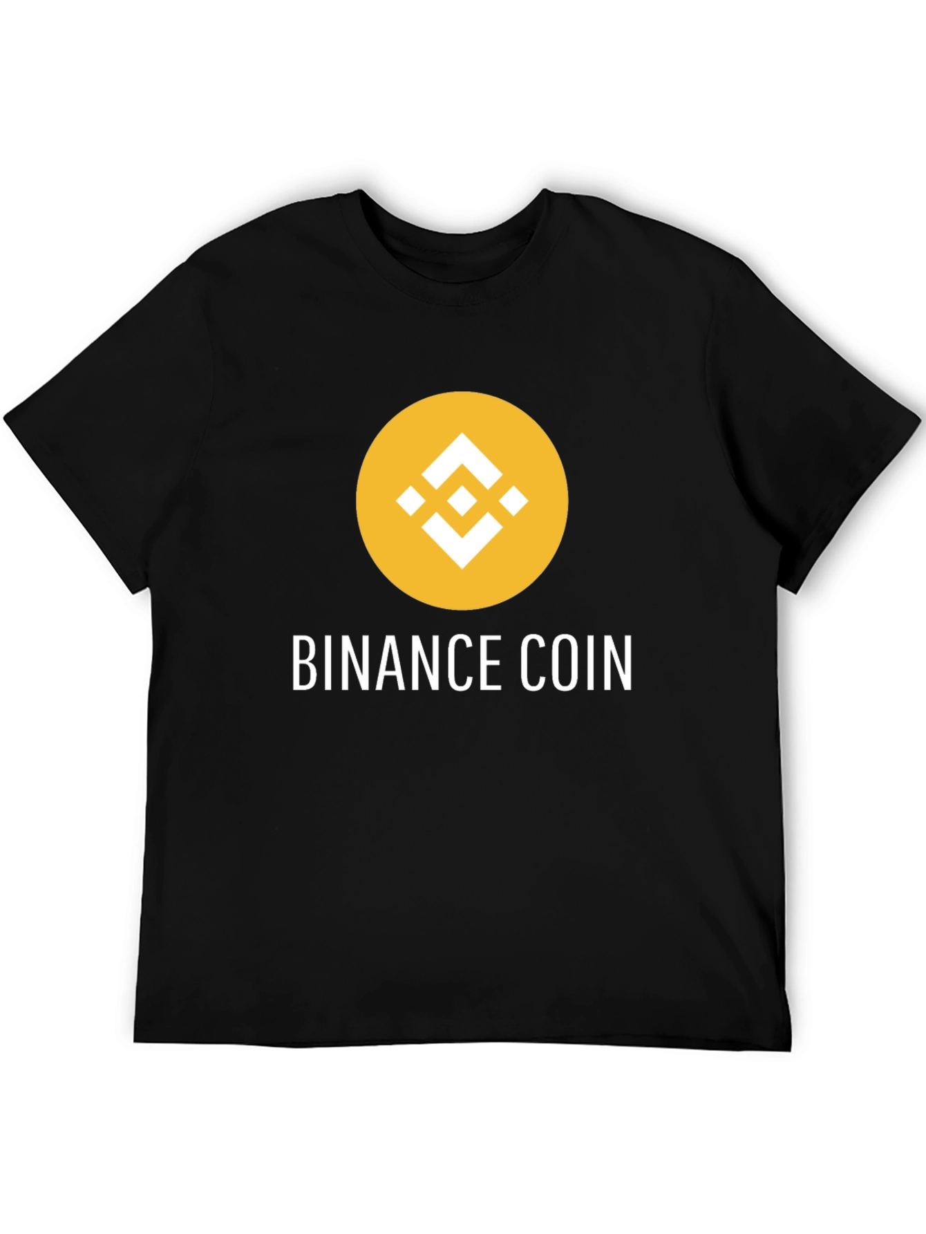 Binance Coin Black T-Shirt - Crypto Fashion