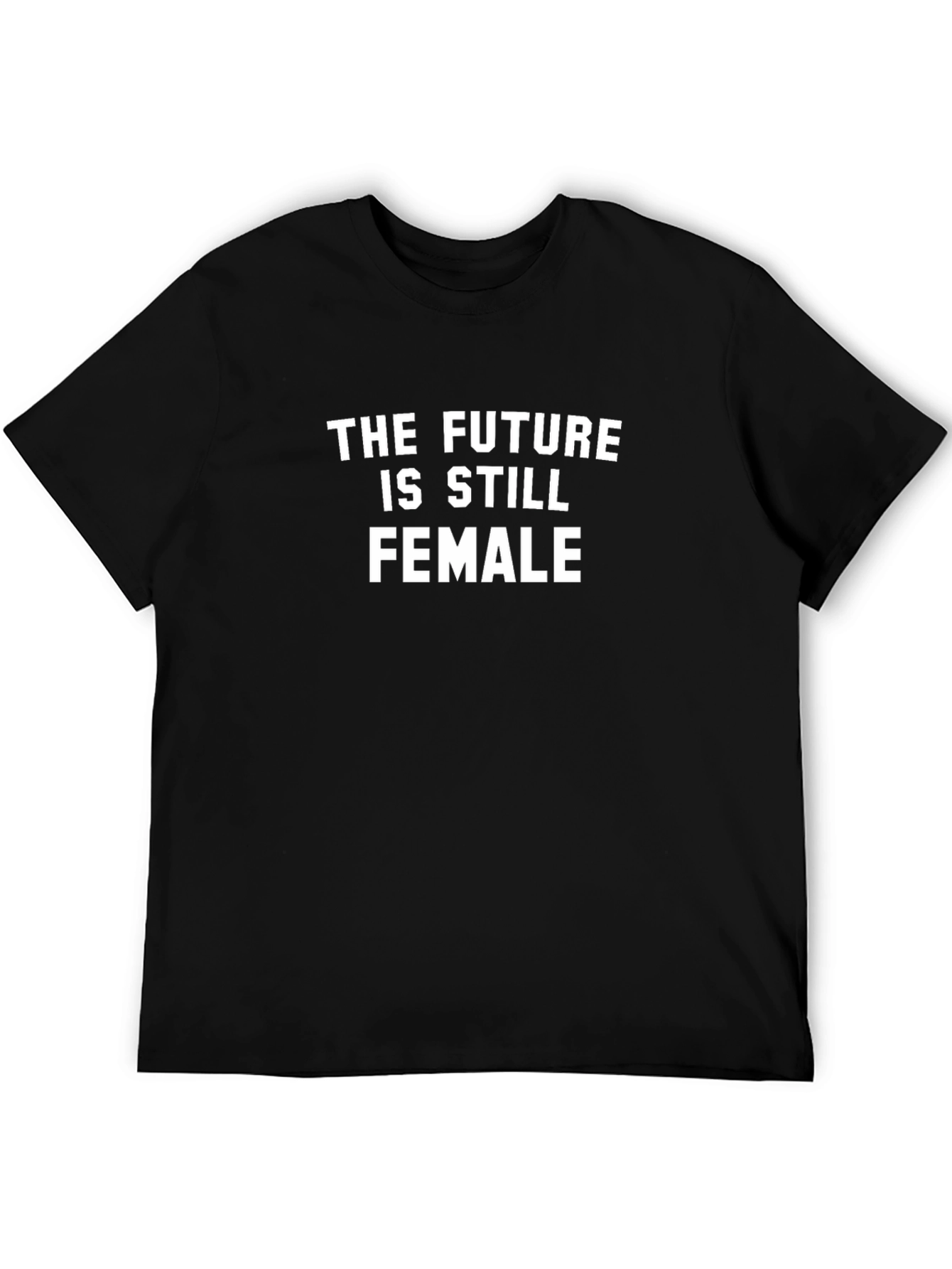 The Future is Still Female Graphic Tee - Black