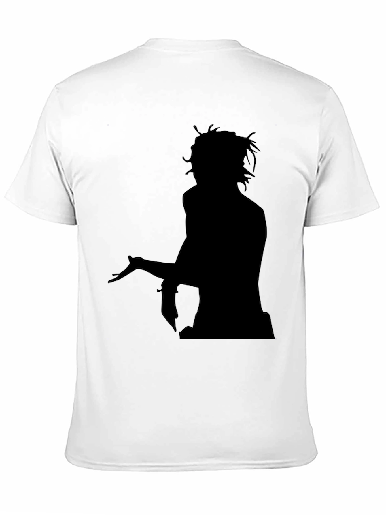 Silhouette Graphic Print Black T-Shirt