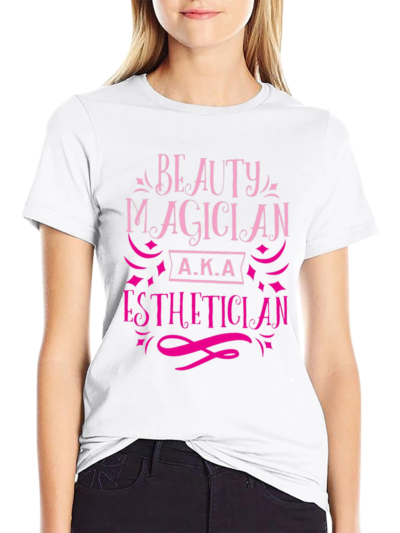 Beauty Magician Esthetician T-Shirt - Black