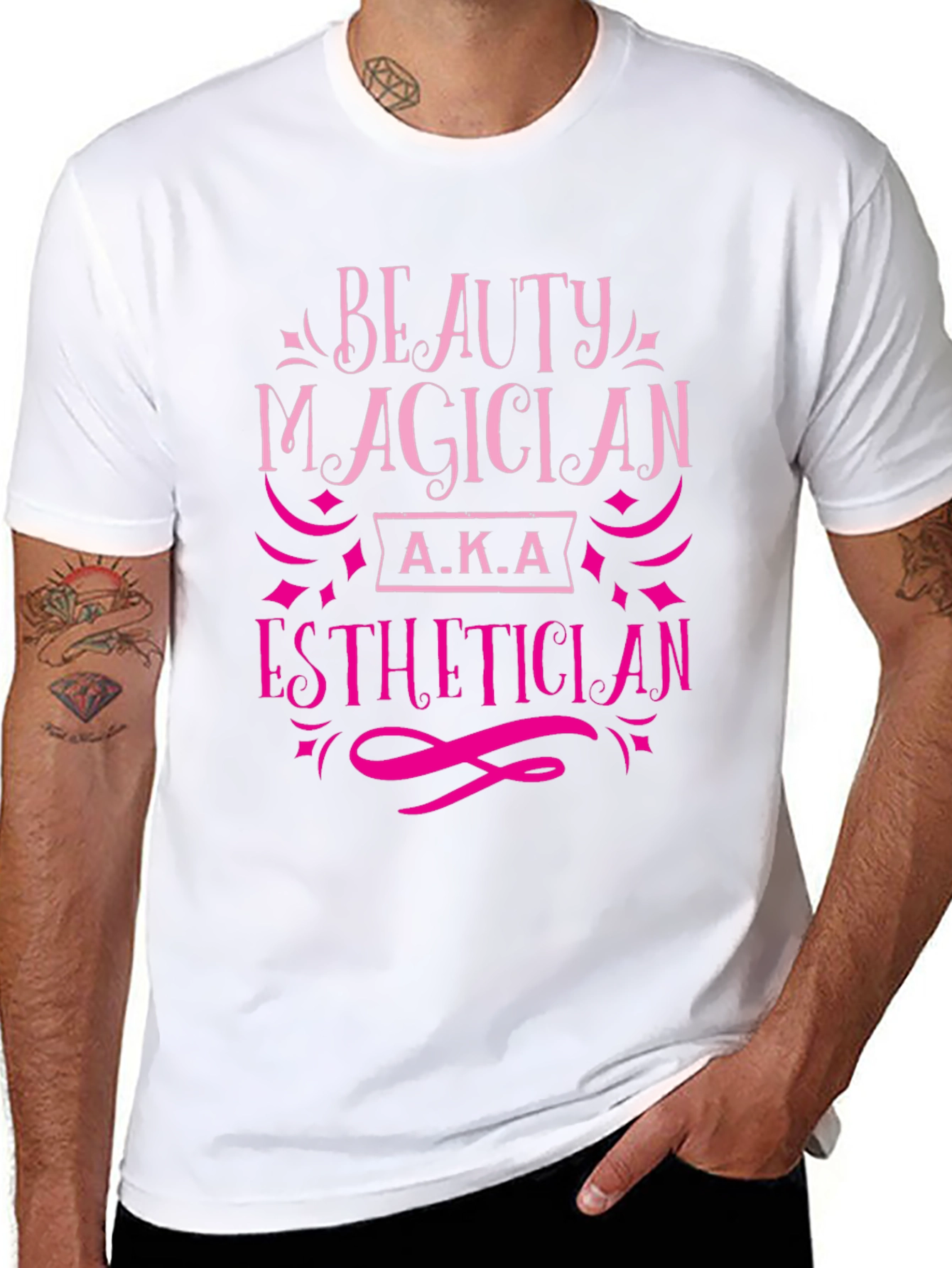 Beauty Magician Esthetician T-Shirt - Black