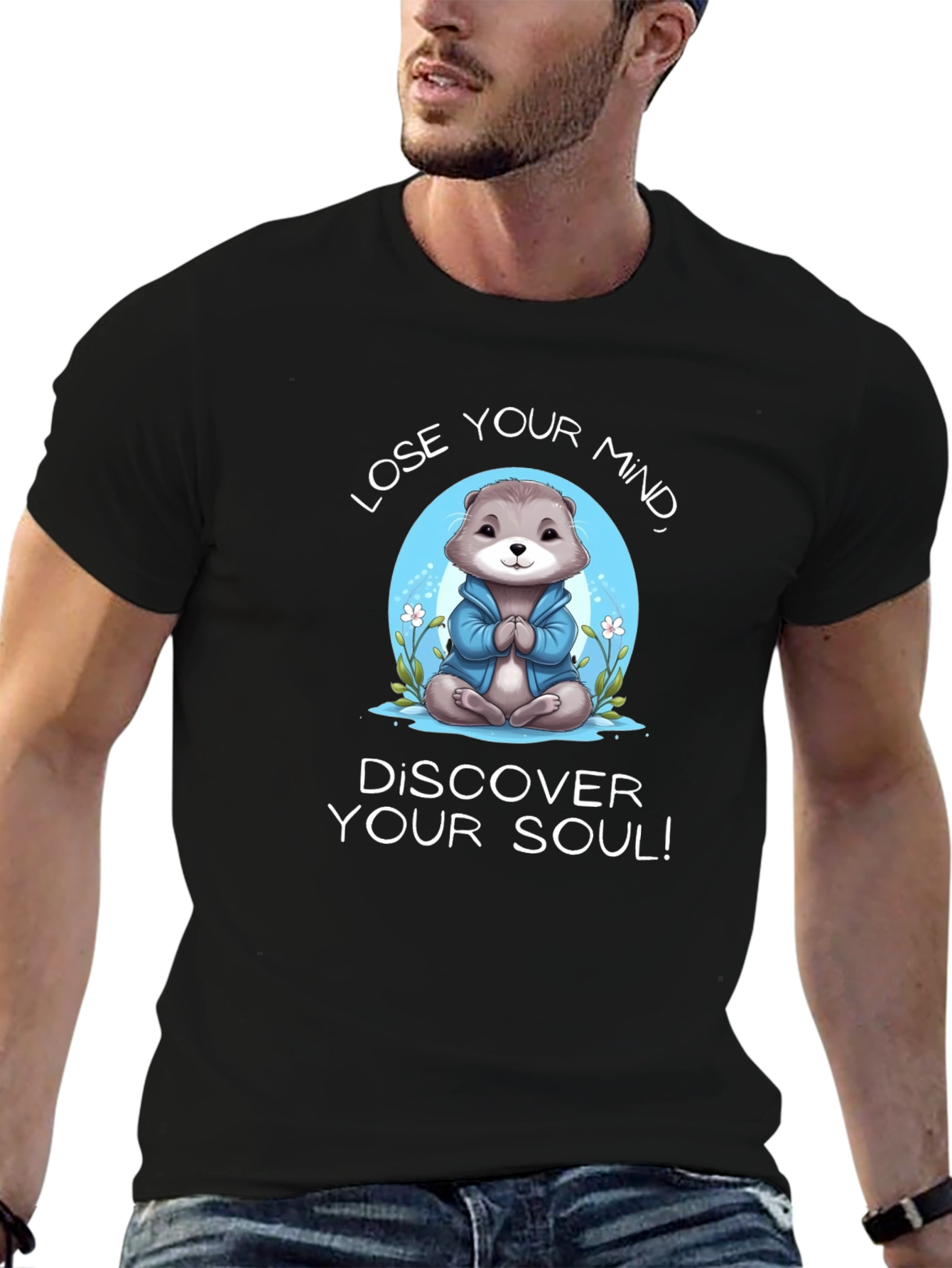Mindful Otter T-Shirt: Lose Your Mind Find Your Soul!