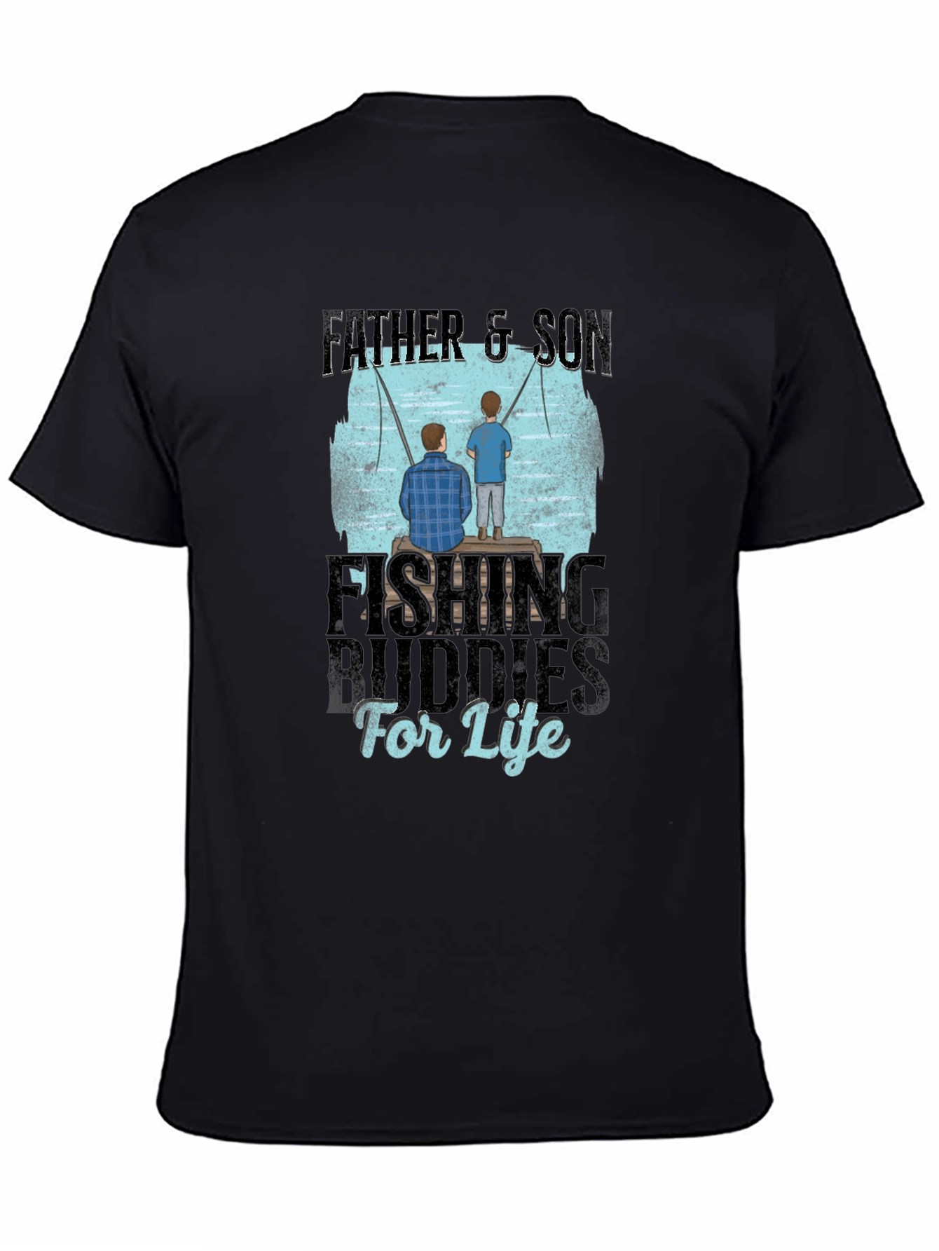 Father & Son Fishing Buddies T-Shirt