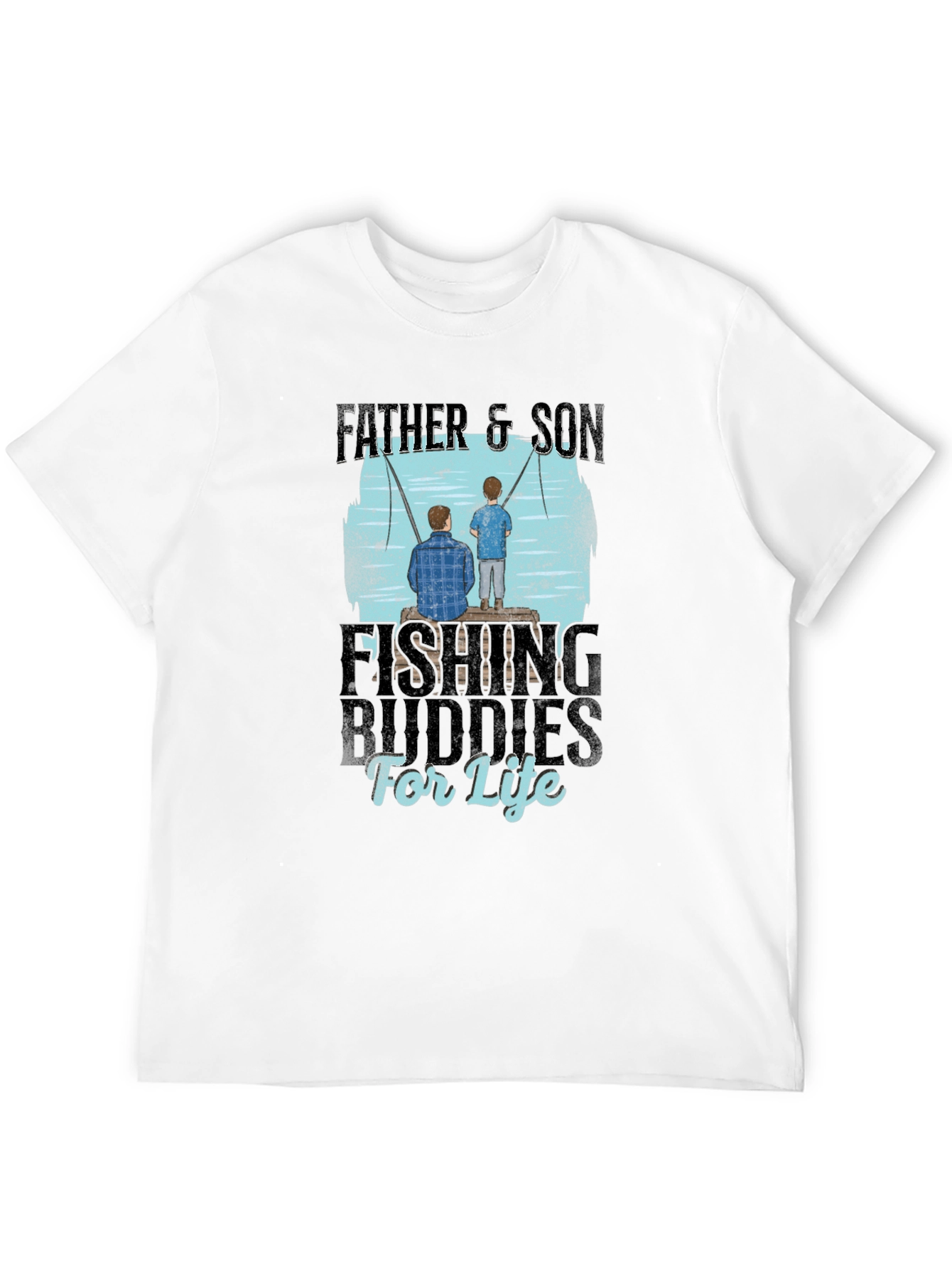 Father & Son Fishing Buddies T-Shirt