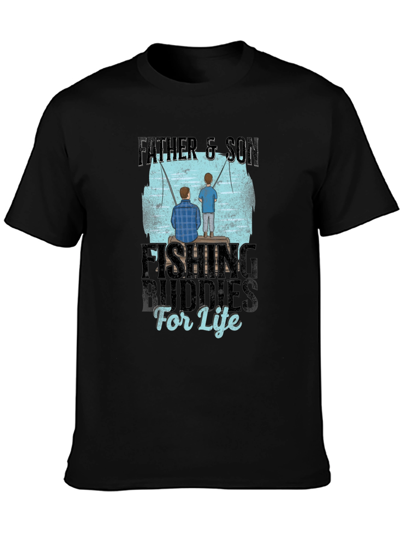 Father & Son Fishing Buddies T-Shirt