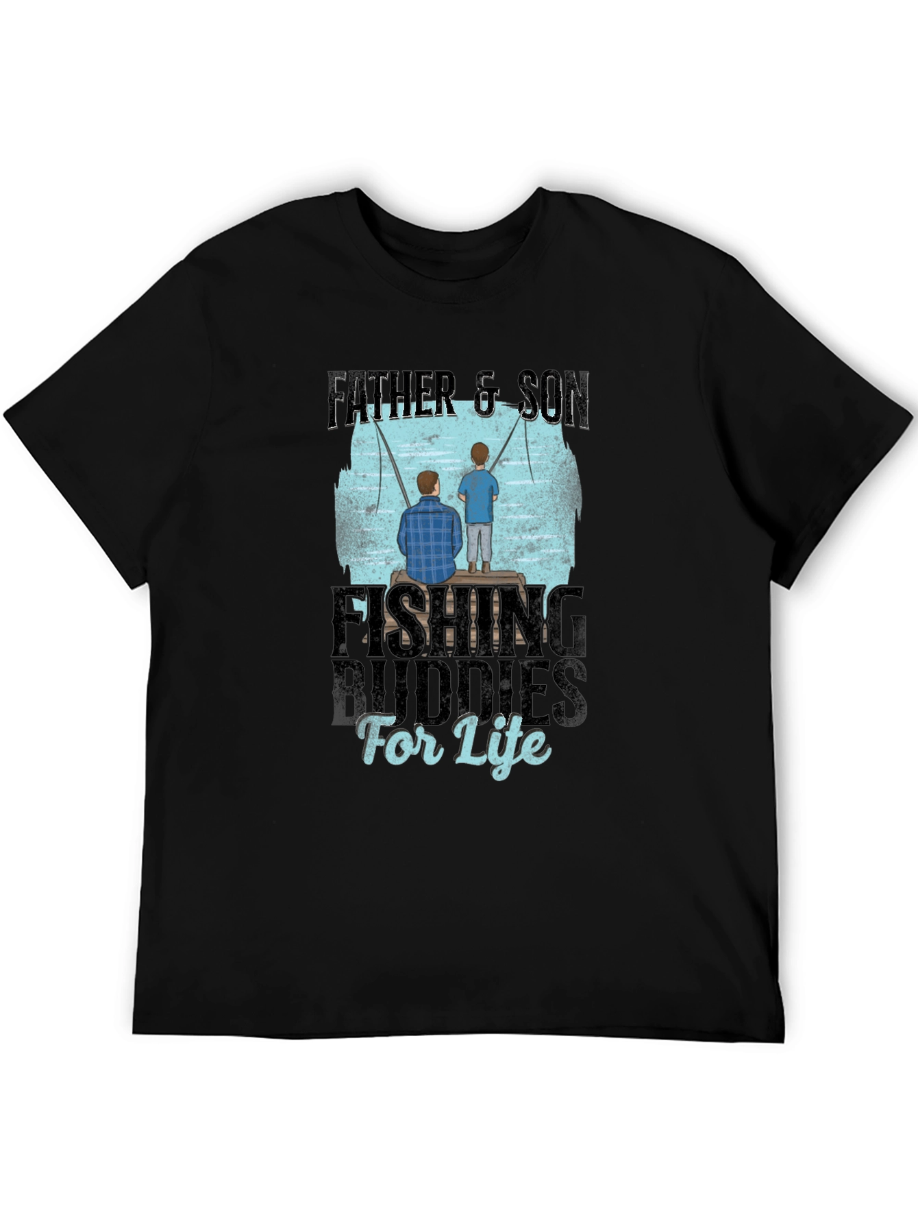 Father & Son Fishing Buddies T-Shirt
